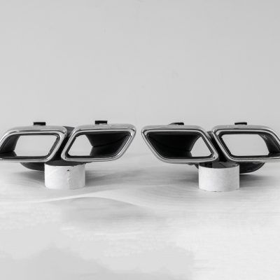 Mercedes C63 GLE63 S63 SL63 AMG s Exhaust Tip OEM Set of 2 Chrome 2015-2019