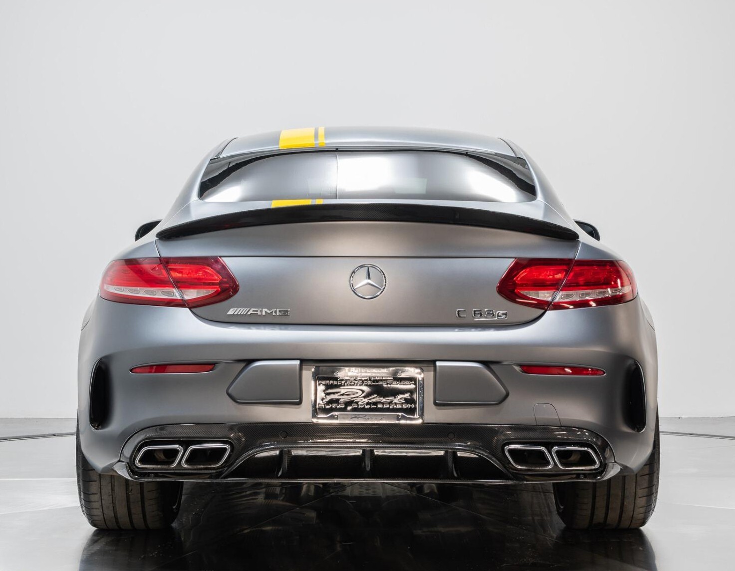 Mercedes C63 GLE63 S63 SL63 AMG s Exhaust Tip OEM Set of 2 Chrome 2015-2019 - Image 2