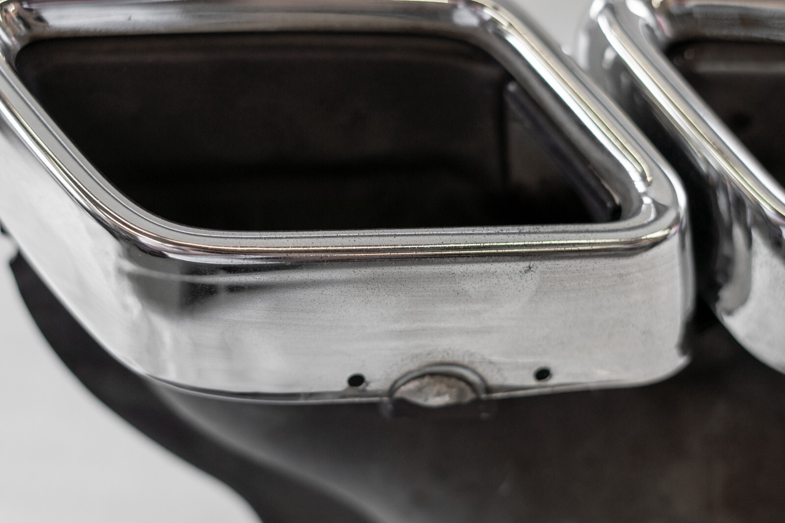 Mercedes C63 GLE63 S63 SL63 AMG s Exhaust Tip OEM Set of 2 Chrome 2015-2019 - Image 13