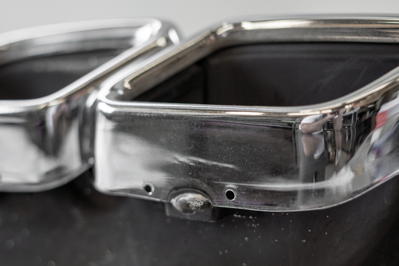 Mercedes C63 GLE63 S63 SL63 AMG s Exhaust Tip OEM Set of 2 Chrome 2015-2019 - Image 16