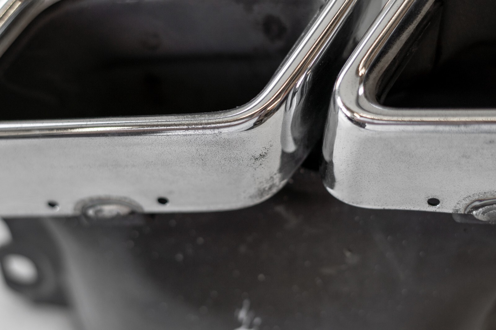 Mercedes C63 GLE63 S63 SL63 AMG s Exhaust Tip OEM Set of 2 Chrome 2015-2019 - Image 20