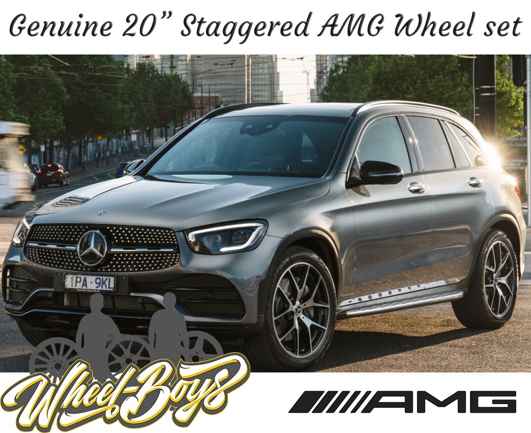 Mercedes GLC300 GLC43 AMG 20" inch rim OEM 2020 2021 2022 2023 Genuine Wheel Set - Image 2