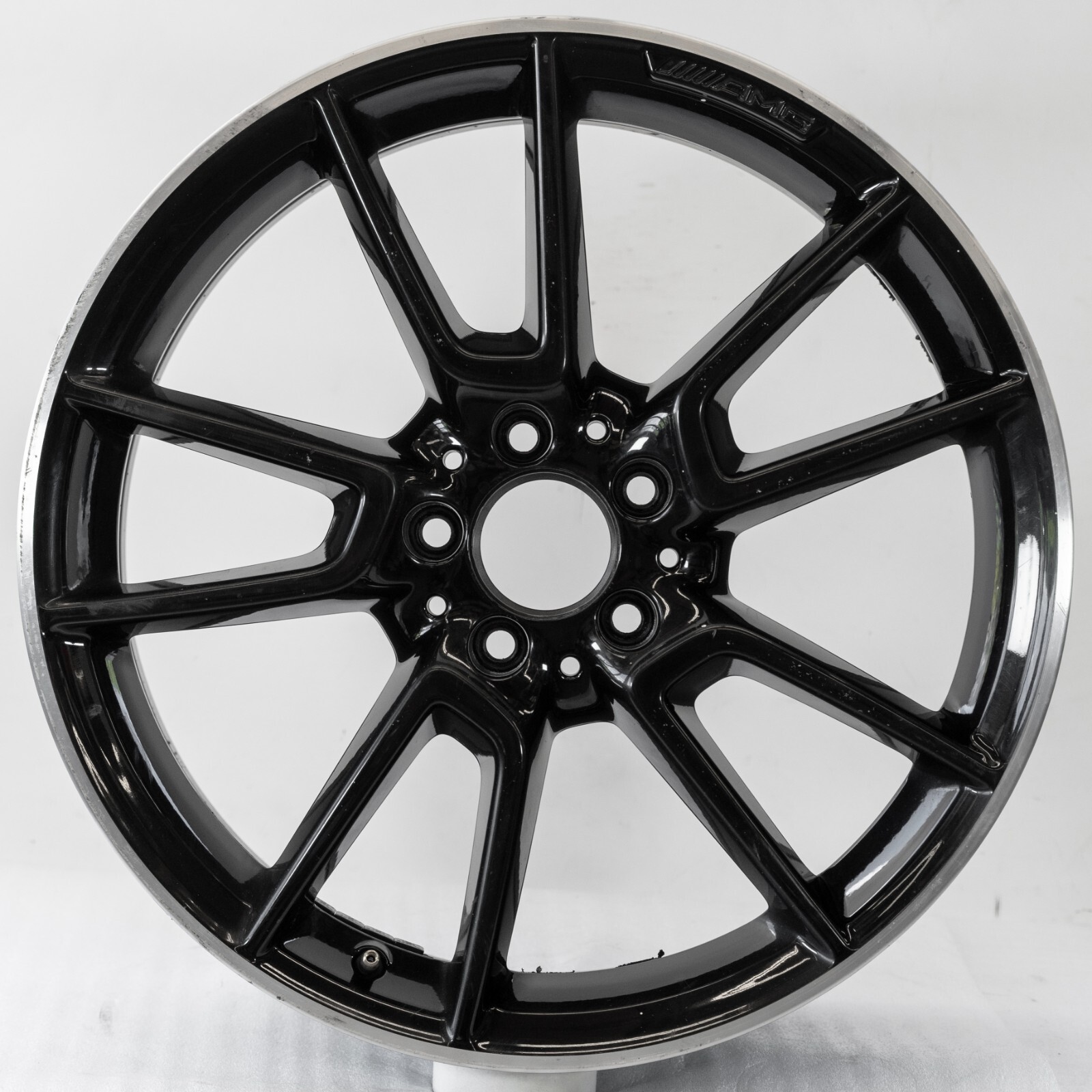 Mercedes C300 C400 19" inch rear rim OEM 2015-2022 Genuine Original AMG wheel - Image 2