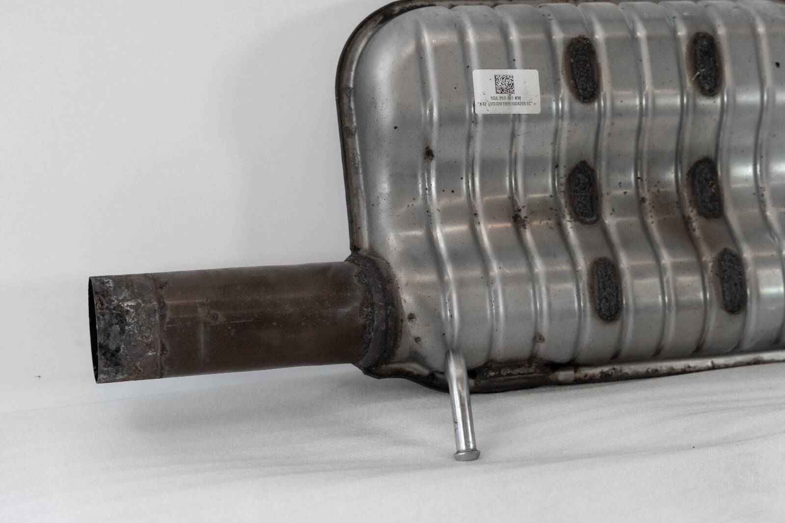 Volkswagen Golf R Rear Resonator OEM 2014 2015 2016 2017 2018 2019 Genuine MK7 – Image 3