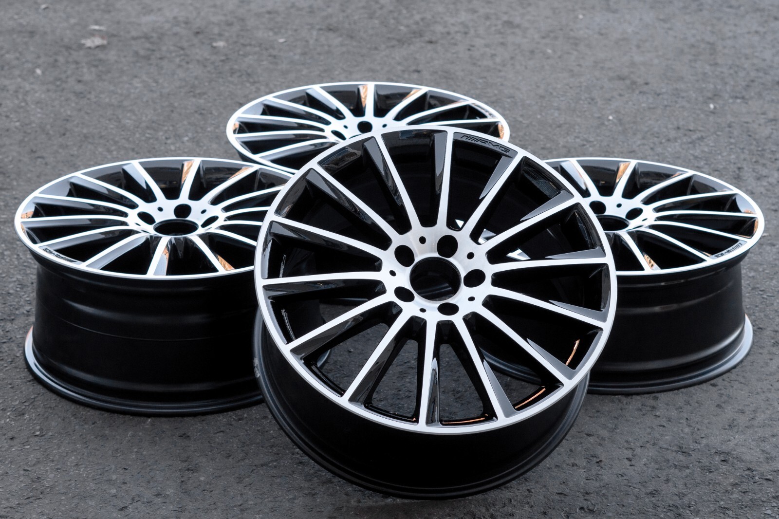 Mercedes A35 AMG 19" inch rim OEM 2019 2020 2021 Genuine Original Wheel SET - Image 4