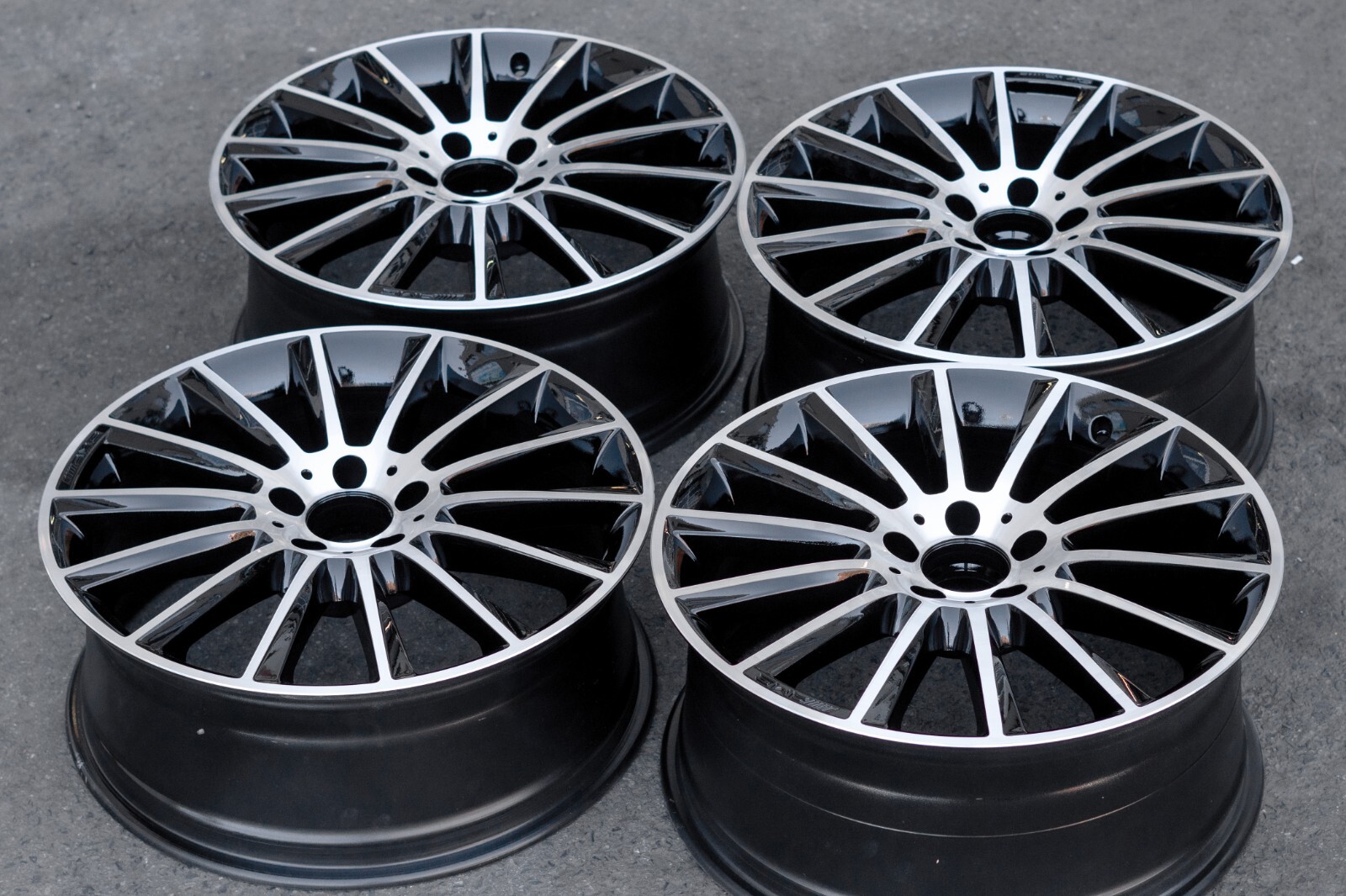 Mercedes A35 AMG 19" inch rim OEM 2019 2020 2021 Genuine Original Wheel SET - Image 8