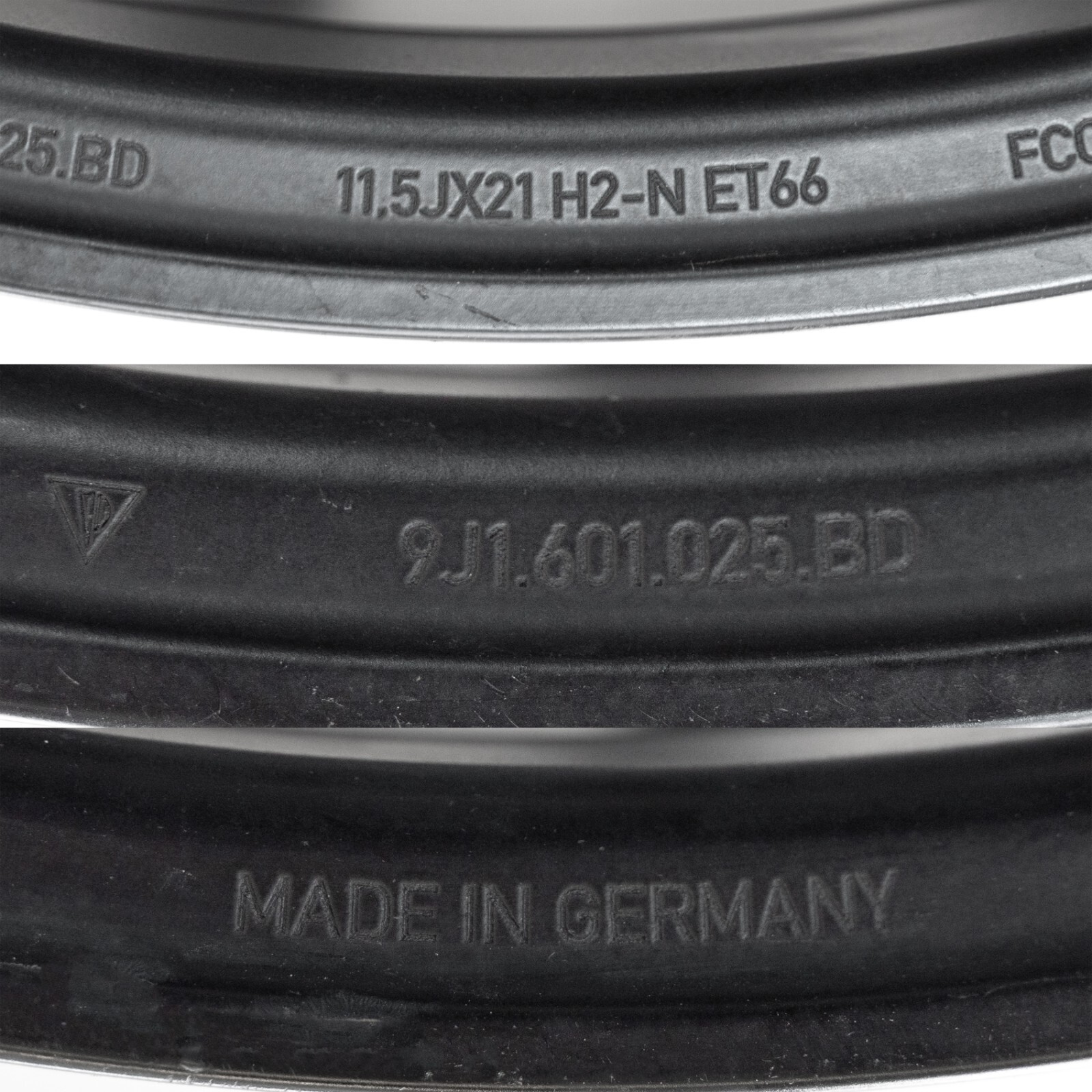 Porsche Taycan 21" inch Rear Rim OEM 2020 2021 2022 2023 Genuine Original Wheel - Image 6