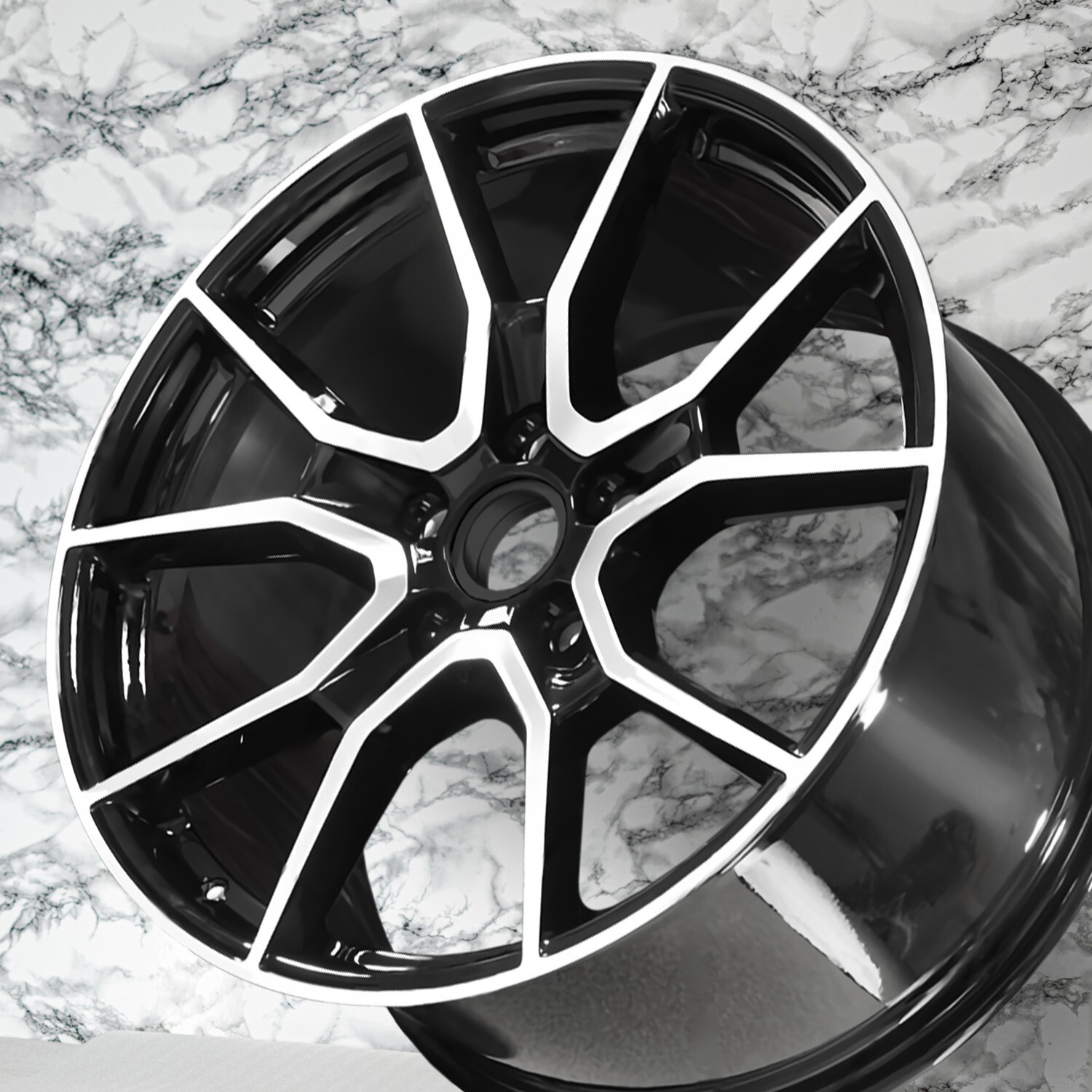 Porsche Taycan 21" inch Rear Rim OEM 2020 2021 2022 2023 Genuine Original Wheel