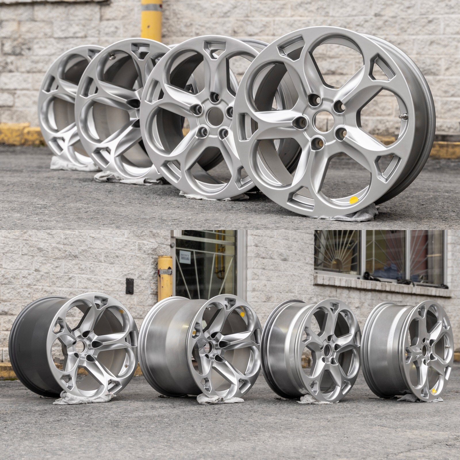 Lamborghini Murcielago 18" inch Rim OEM Genuine Hercules Wheels Set of 4 - Image 4
