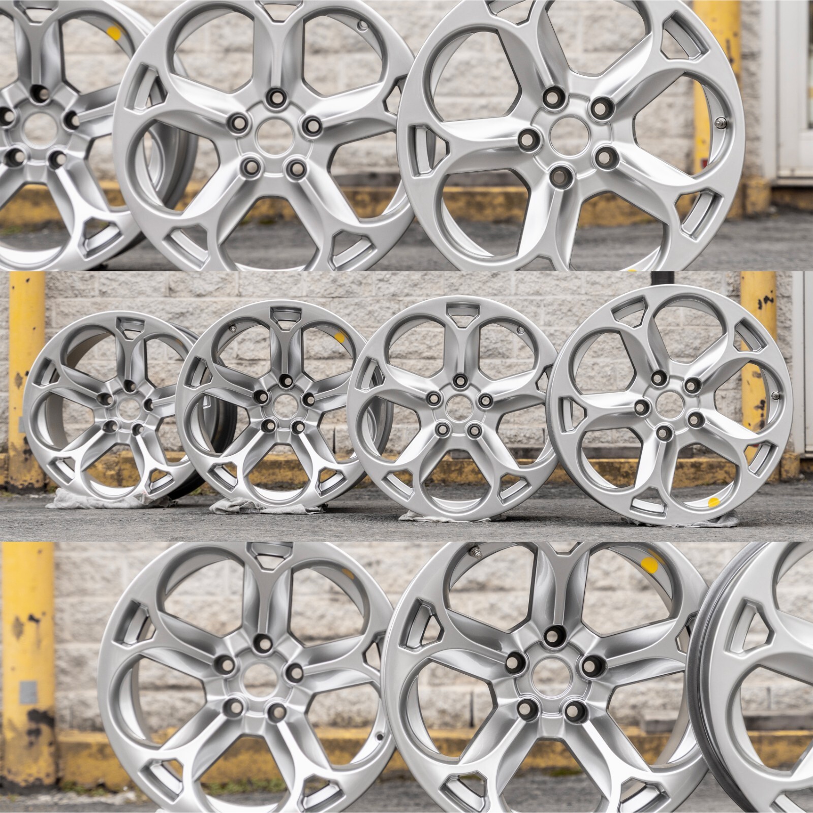 Lamborghini Murcielago 18" inch Rim OEM Genuine Hercules Wheels Set of 4 - Image 22