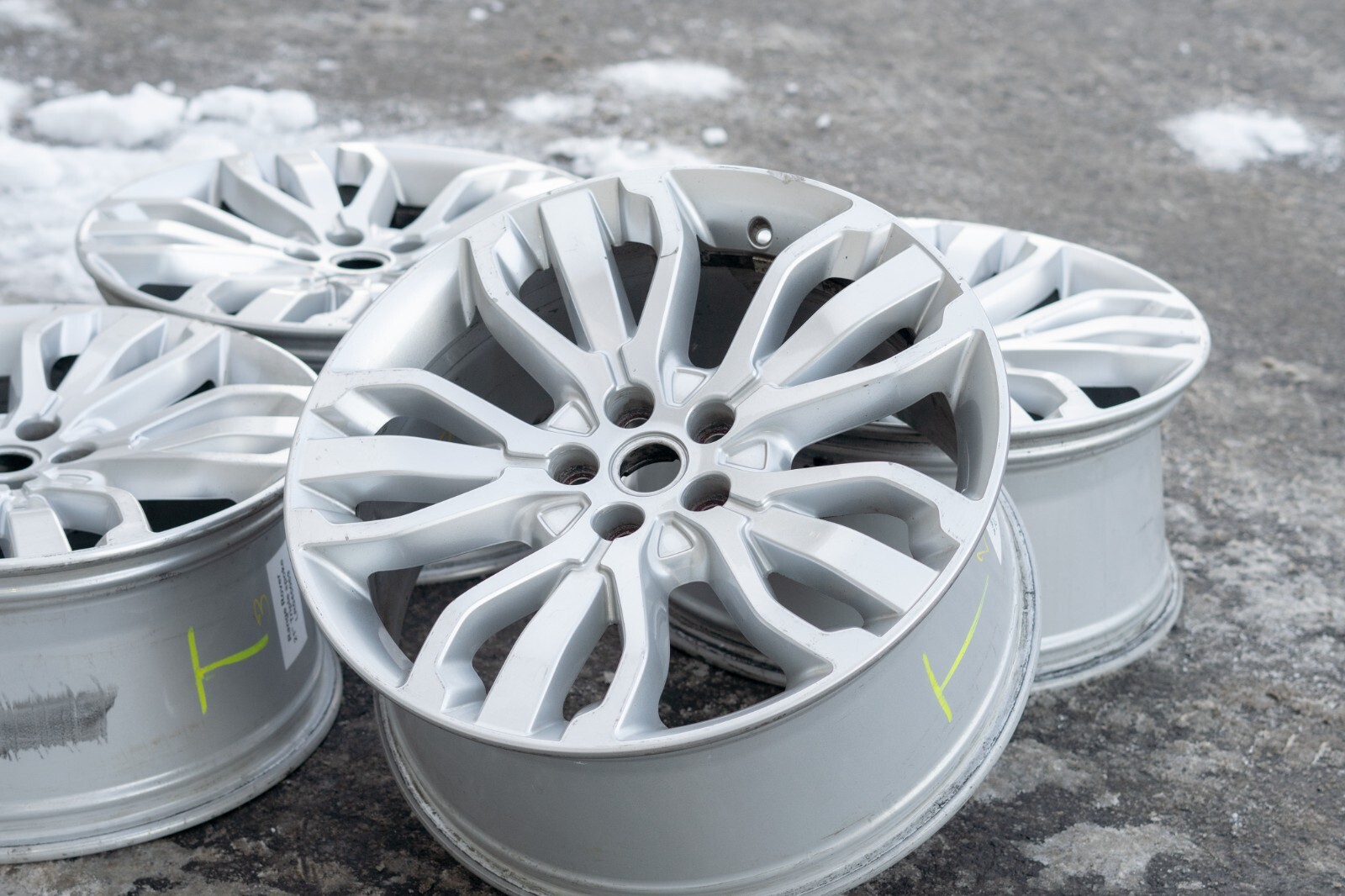 Range Rover Sport 21" inch rim OEM 2014 2015 2016 2017 2018 Genuine wheel SET – Image 8