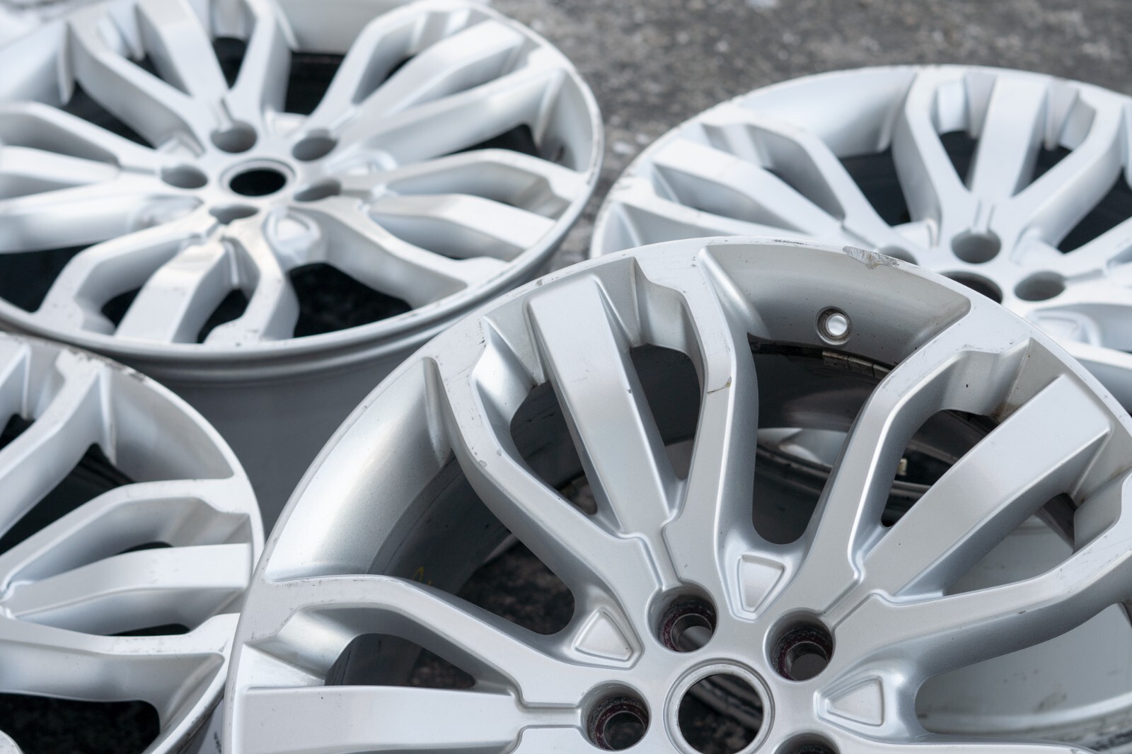 Range Rover Sport 21" inch rim OEM 2014 2015 2016 2017 2018 Genuine wheel SET – Image 9
