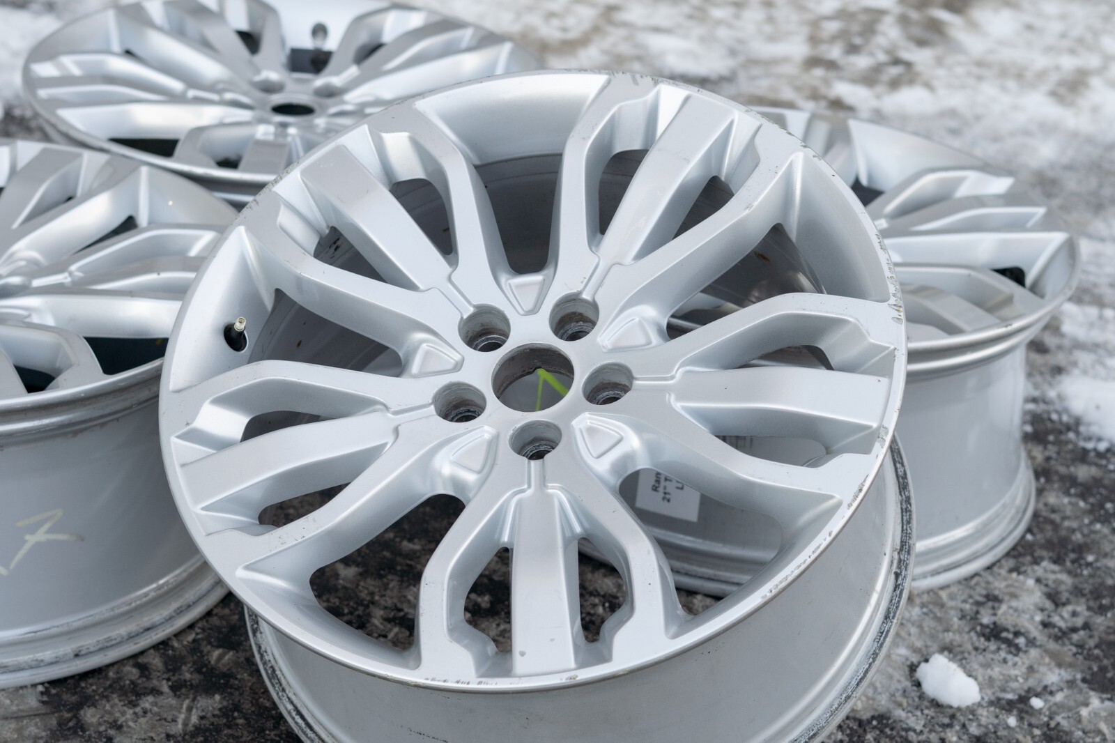 Range Rover Sport 21" inch rim OEM 2014 2015 2016 2017 2018 Genuine wheel SET – Image 13