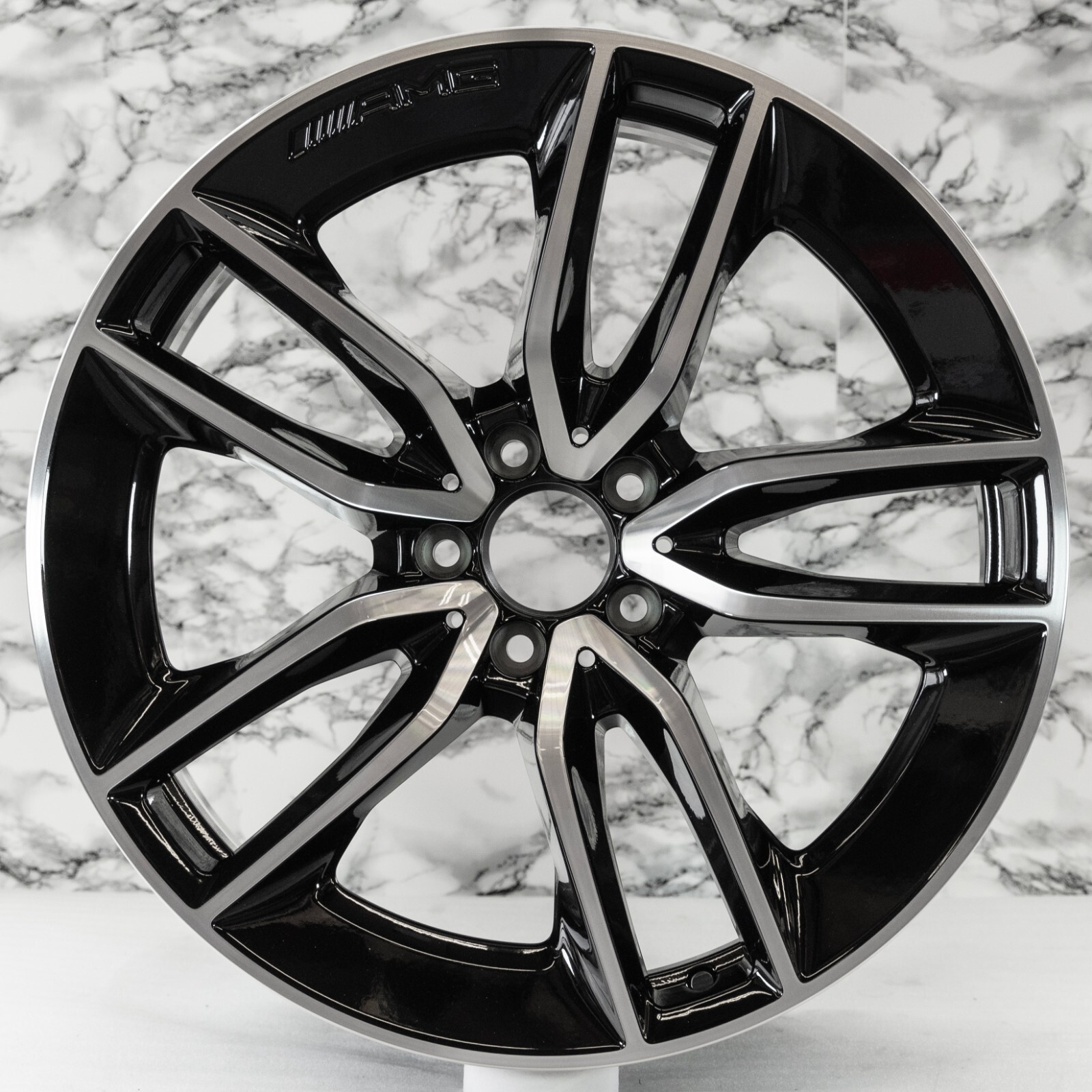 Mercedes GLE350 GLE450 22" inch rim OEM 2020-2025 NEW Genuine AMG Wheel set – Image 8