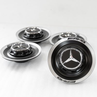 Mercedes Benz S63 SL63 E53 GLC63 EQS53 AMG center cap wheel hub cover Set of 4