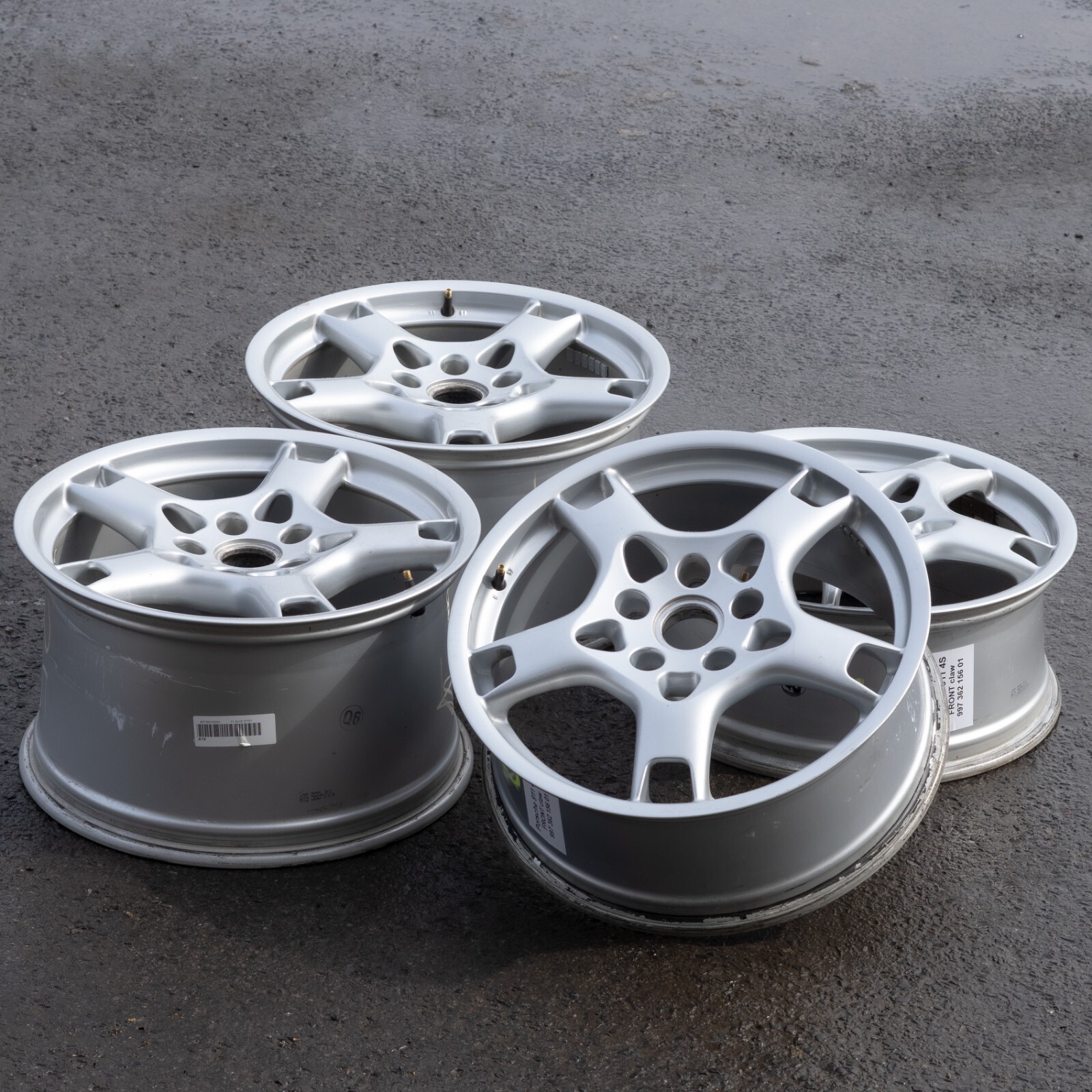 Porsche Carrera 4 4S 911 997 19" inch rim OEM 2005-2013 Lobster claw wheel set