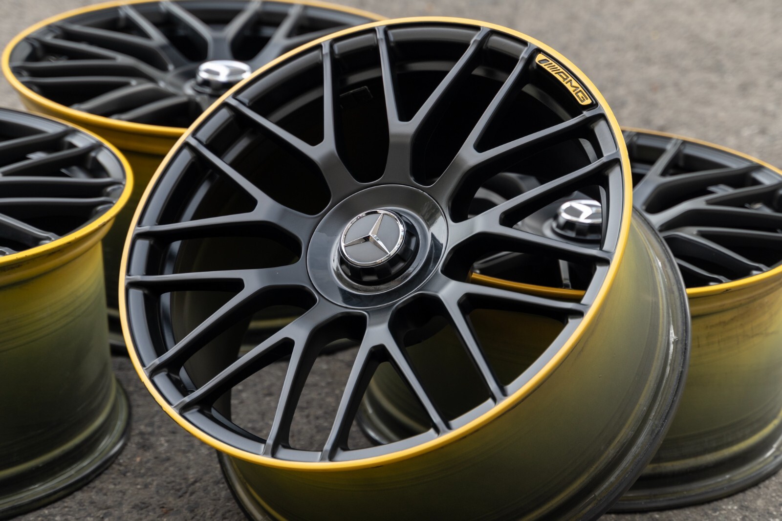 Mercedes C63 C63s AMG 19" & 20" rim OEM Edition 1 Forged Wheel SET 2017-2023 – Image 4