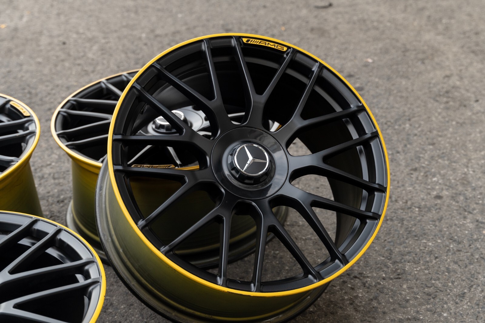 Mercedes C63 C63s AMG 19" & 20" rim OEM Edition 1 Forged Wheel SET 2017-2023 – Image 5