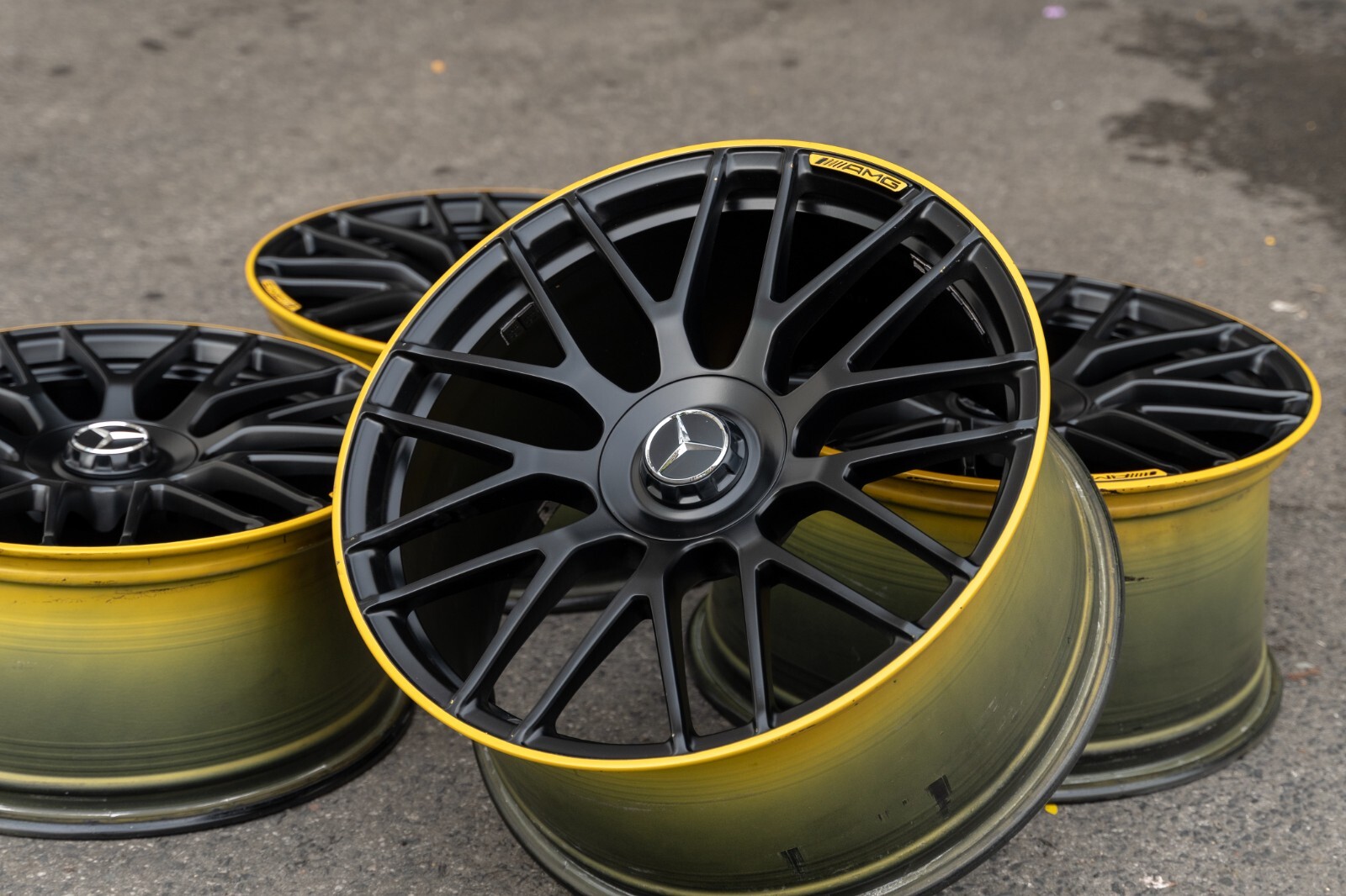 Mercedes C63 C63s AMG 19" & 20" rim OEM Edition 1 Forged Wheel SET 2017-2023 – Image 12