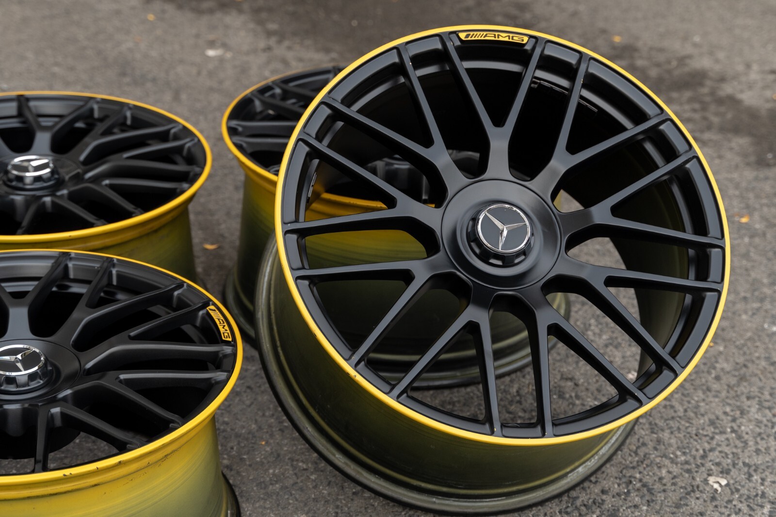 Mercedes C63 C63s AMG 19" & 20" rim OEM Edition 1 Forged Wheel SET 2017-2023 – Image 13