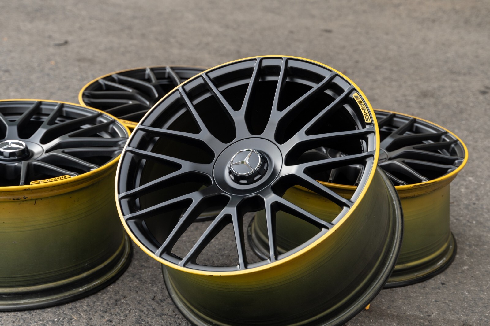 Mercedes C63 C63s AMG 19" & 20" rim OEM Edition 1 Forged Wheel SET 2017-2023 – Image 16