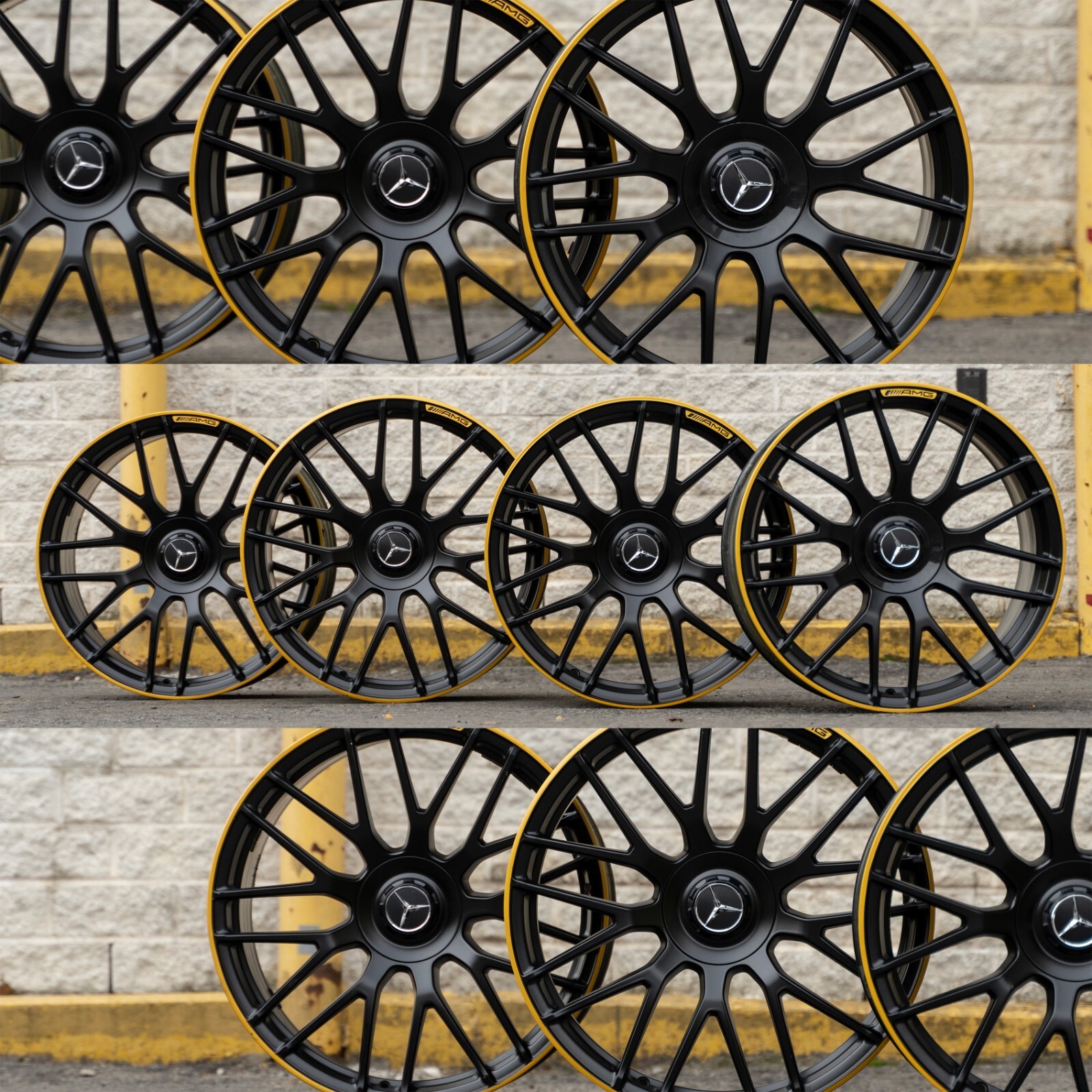 Mercedes C63 C63s AMG 19" & 20" rim OEM Edition 1 Forged Wheel SET 2017-2023 – Image 21