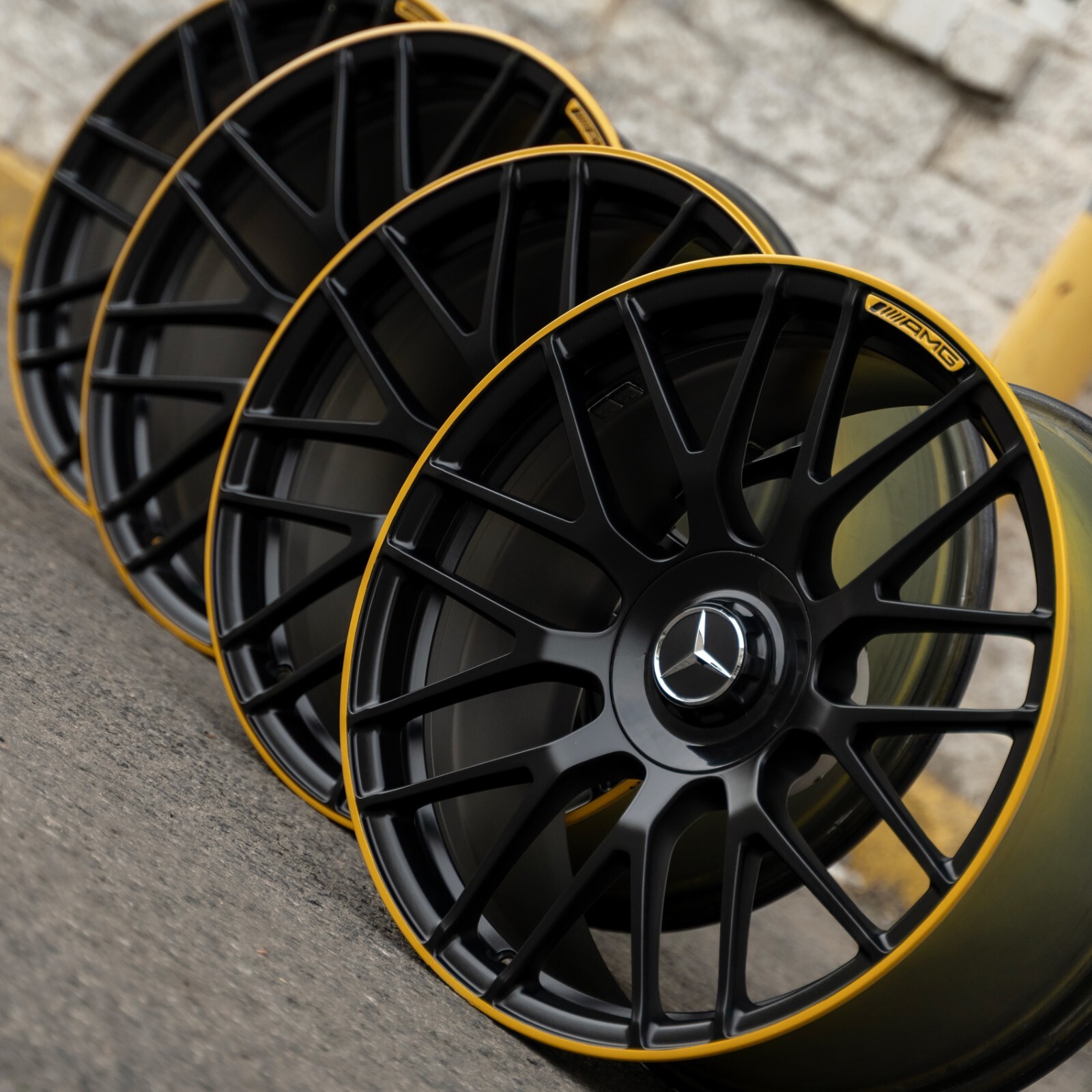 Mercedes C63 C63s AMG 19" & 20" rim OEM Edition 1 Forged Wheel SET 2017-2023 – Image 22