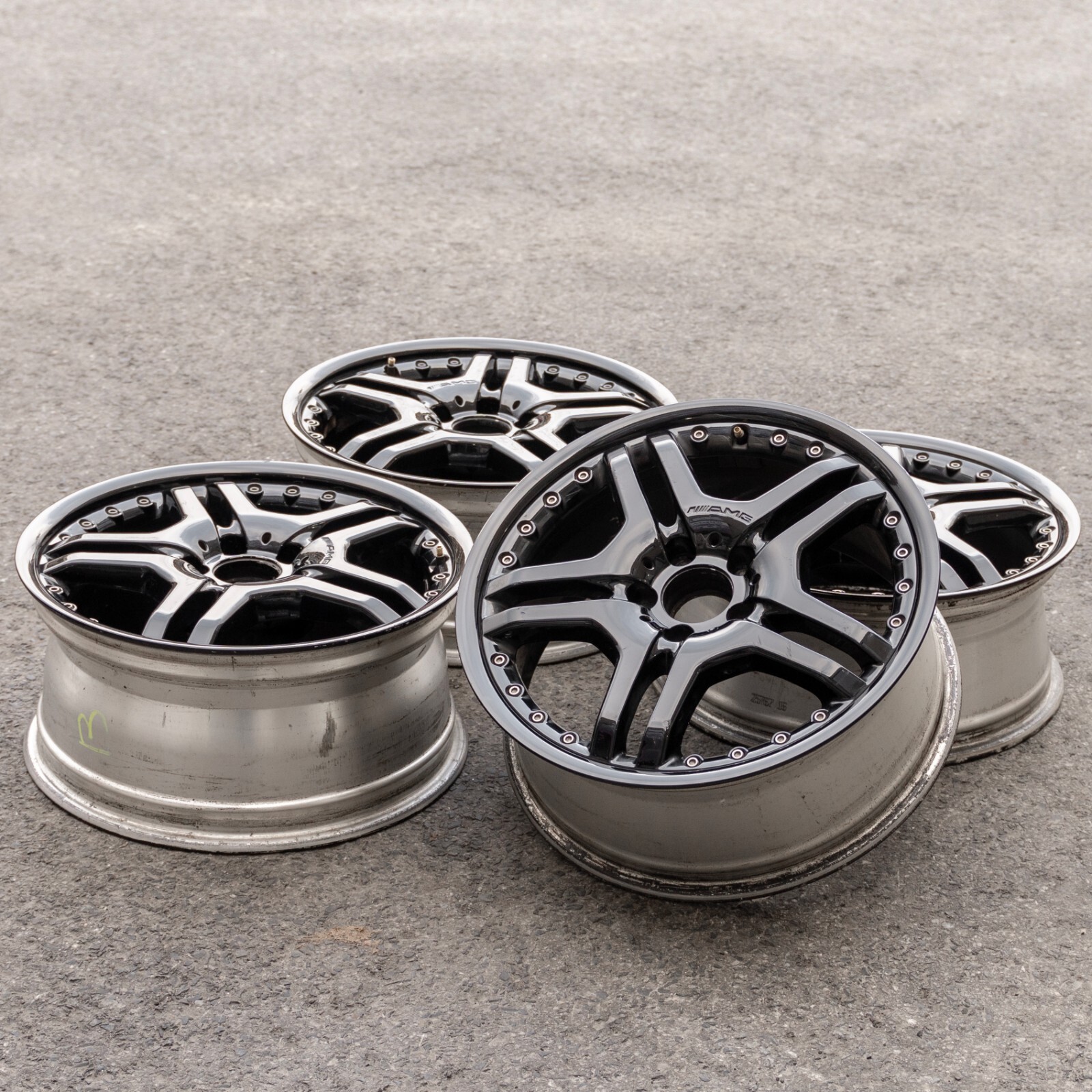Mercedes SLK350 SLK55 AMG 18" rim OEM 2006 2007 2008 2009 2010 2011 Wheel SET