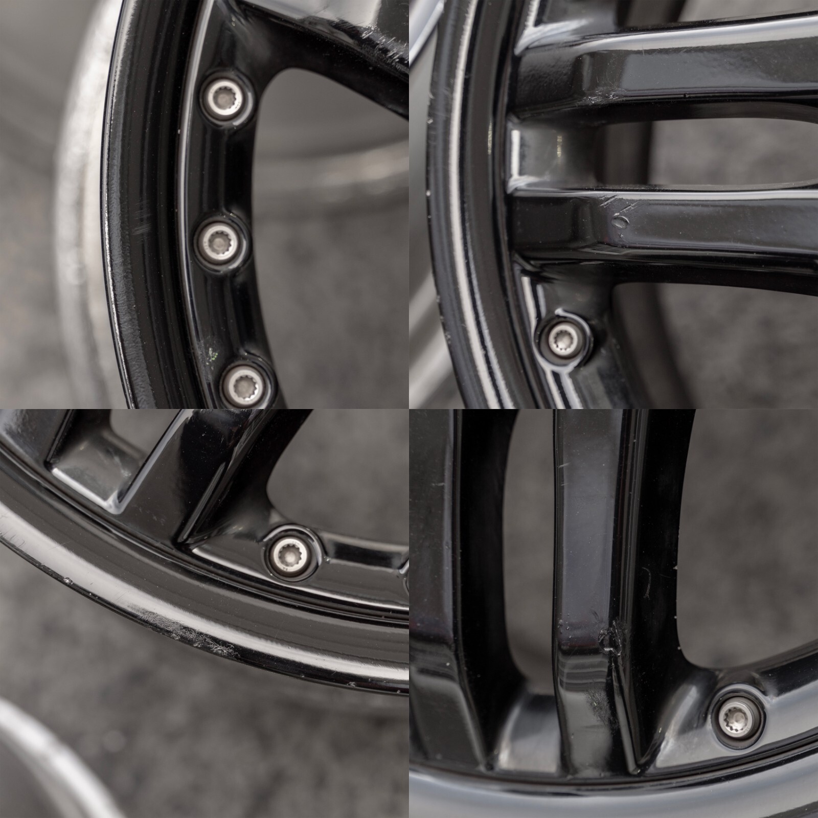 Mercedes SLK350 SLK55 AMG 18" rim OEM 2006 2007 2008 2009 2010 2011 Wheel SET - Image 8