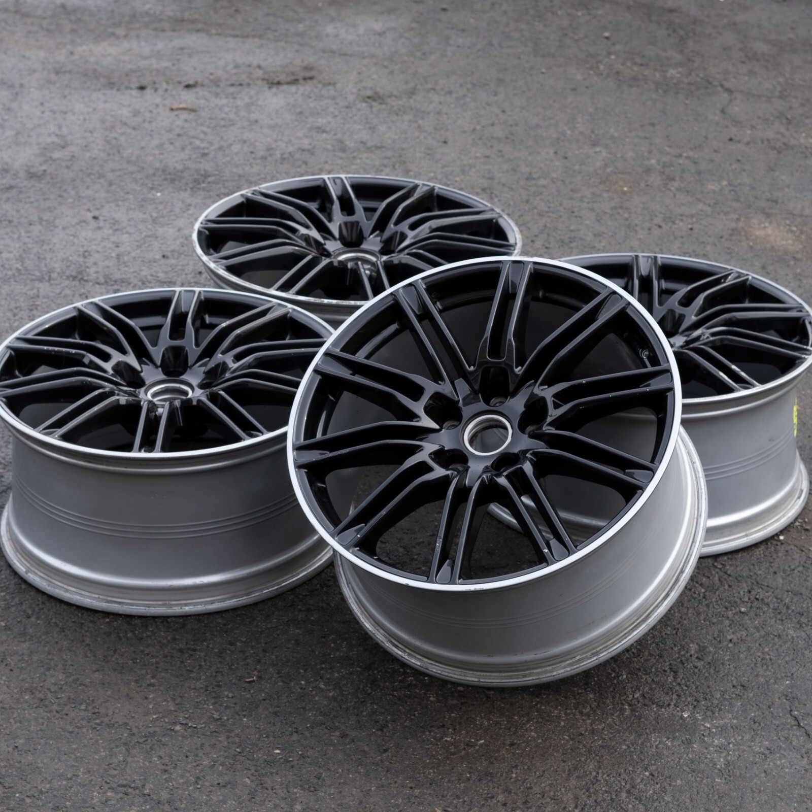 Porsche Cayenne 21" inch rim OEM 2011-2017 Genuine Sport Edition Wheel Set of 4