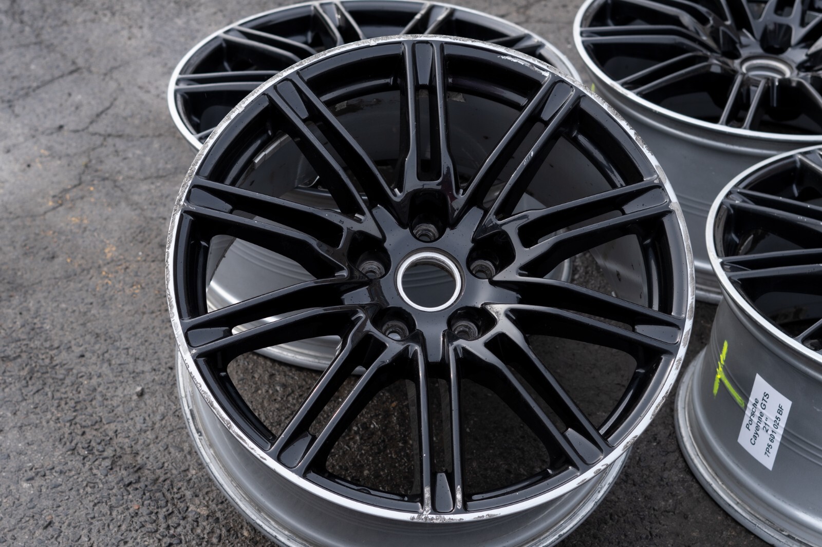 Porsche Cayenne 21" inch rim OEM 2011-2017 Genuine Sport Edition Wheel Set of 4 - Image 11