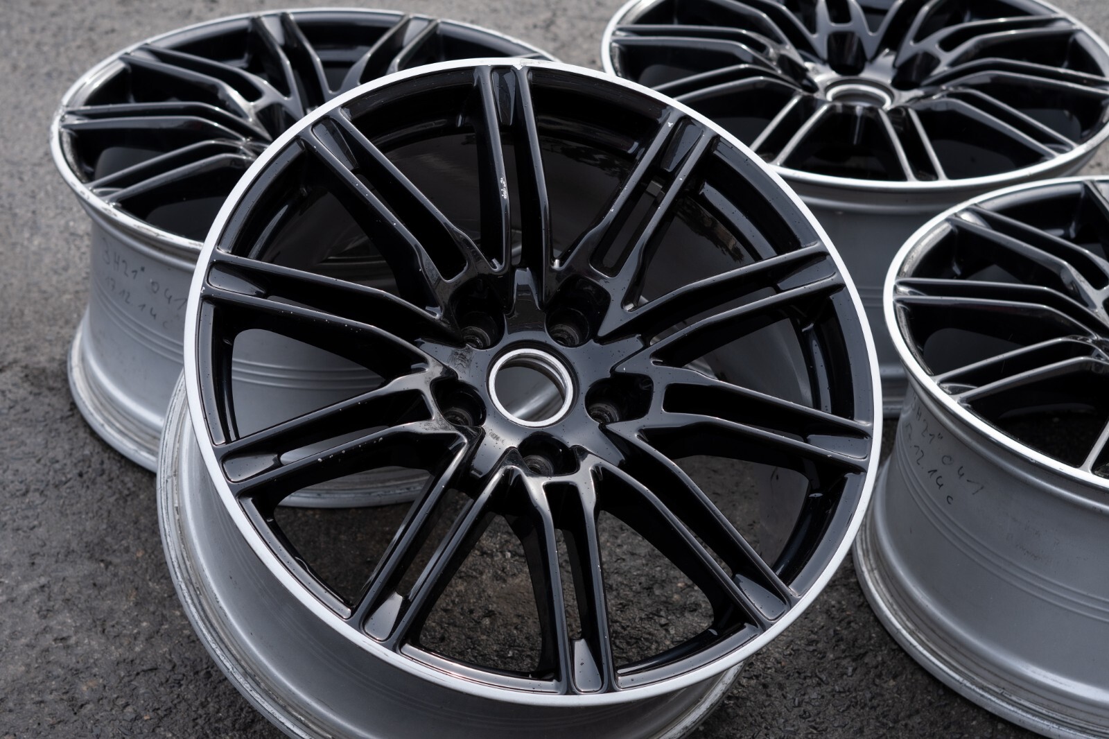 Porsche Cayenne 21" inch rim OEM 2011-2017 Genuine Sport Edition Wheel Set of 4 - Image 17