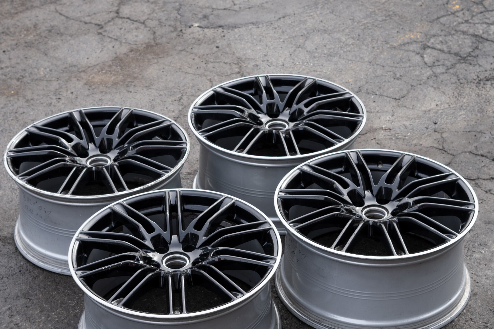 Porsche Cayenne 21" inch rim OEM 2011-2017 Genuine Sport Edition Wheel Set of 4 - Image 21