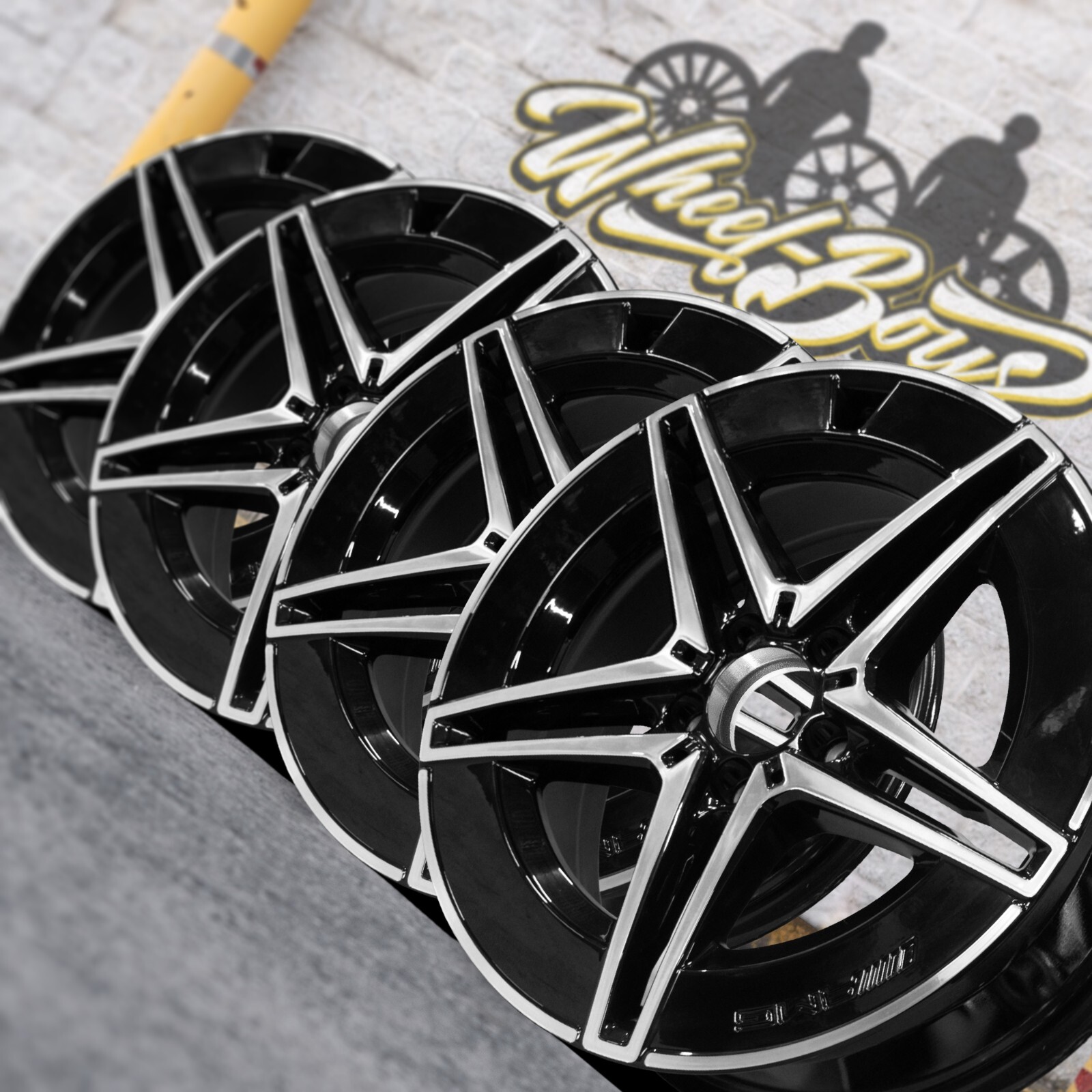 Mercedes C300 18" inch rim OEM 2023 2024 Genuine Original Staggered Wheel Set