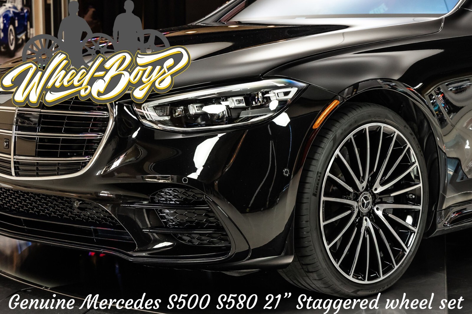 Mercedes S500 S580 21" inch rim OEM 2022 2023 Genuine Original AMG wheel SET - Image 2