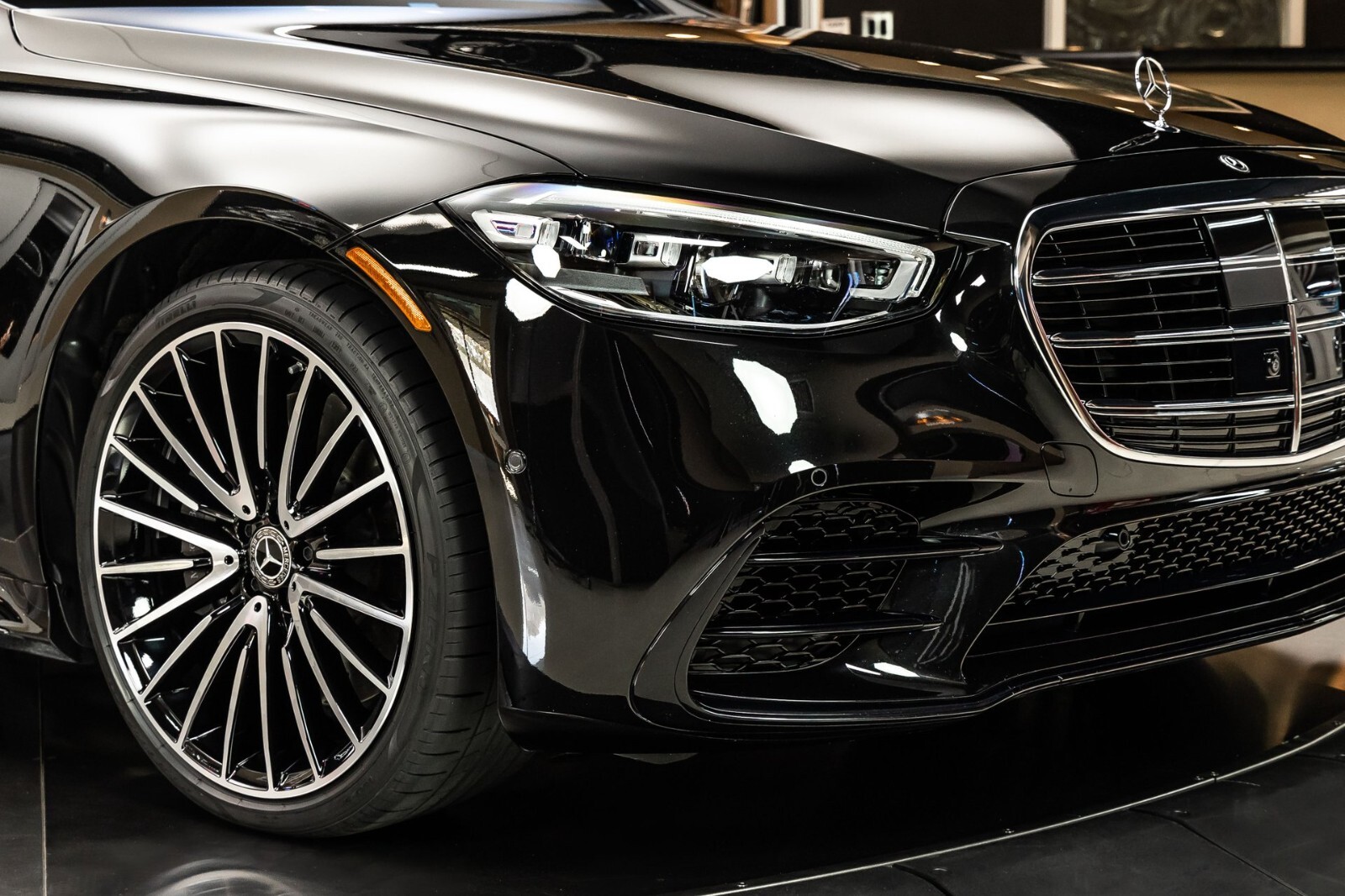 Mercedes S500 S580 21" inch rim OEM 2022 2023 Genuine Original AMG wheel SET - Image 4