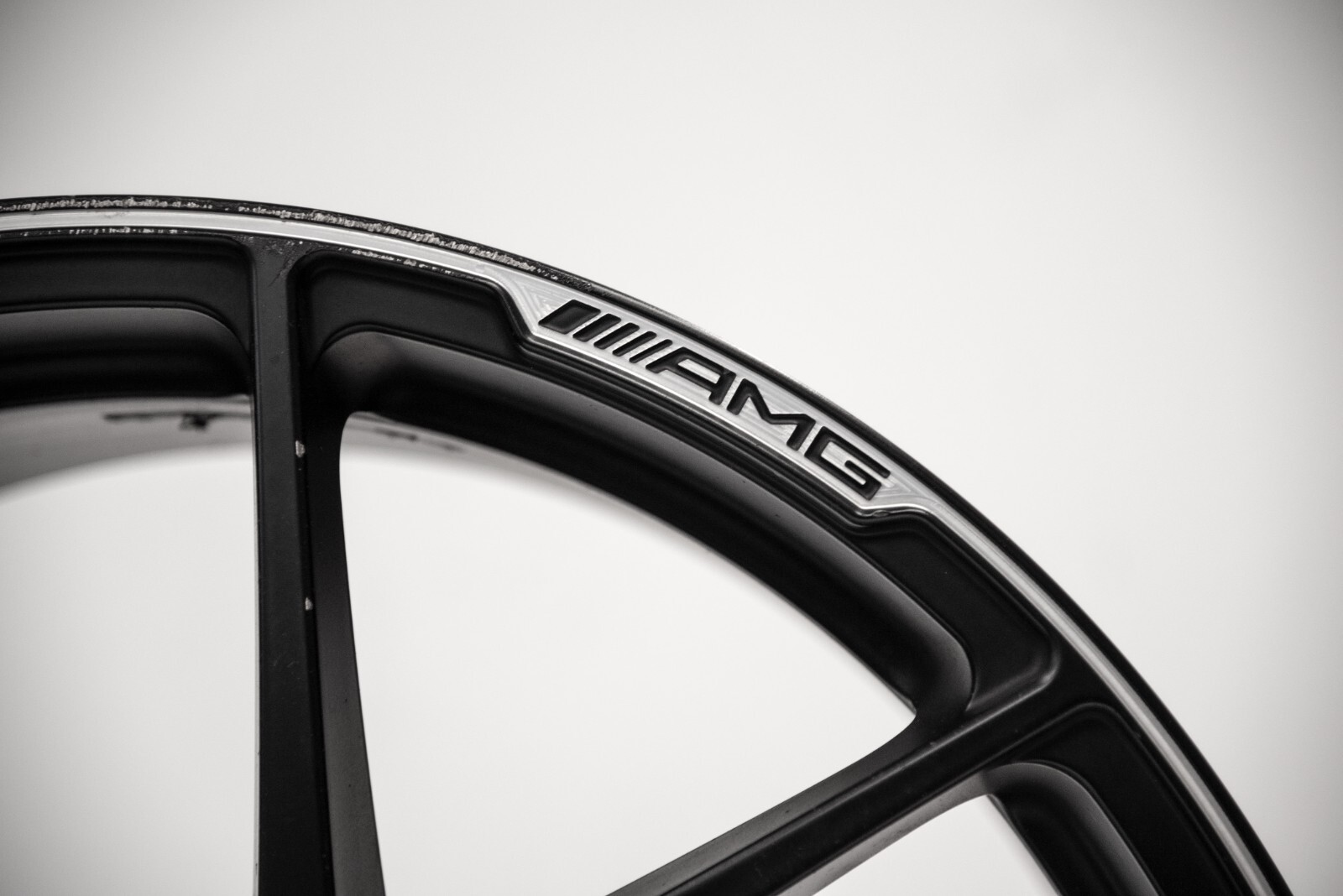 Mercedes C63 AMG 19" inch rear rim OEM 2014 2015 Original 507 edition W204 wheel - Image 6