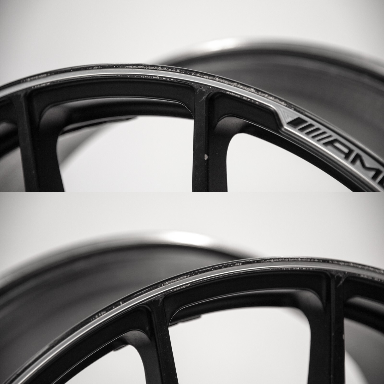 Mercedes C63 AMG 19" inch rear rim OEM 2014 2015 Original 507 edition W204 wheel - Image 8