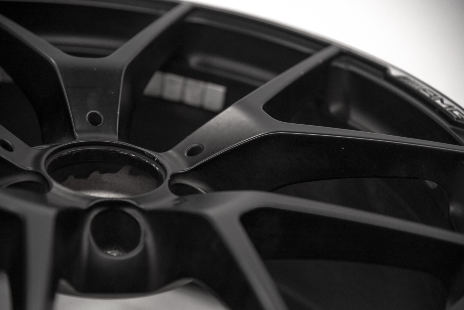 Mercedes C63 AMG 19" inch rear rim OEM 2014 2015 Original 507 edition W204 wheel - Image 17