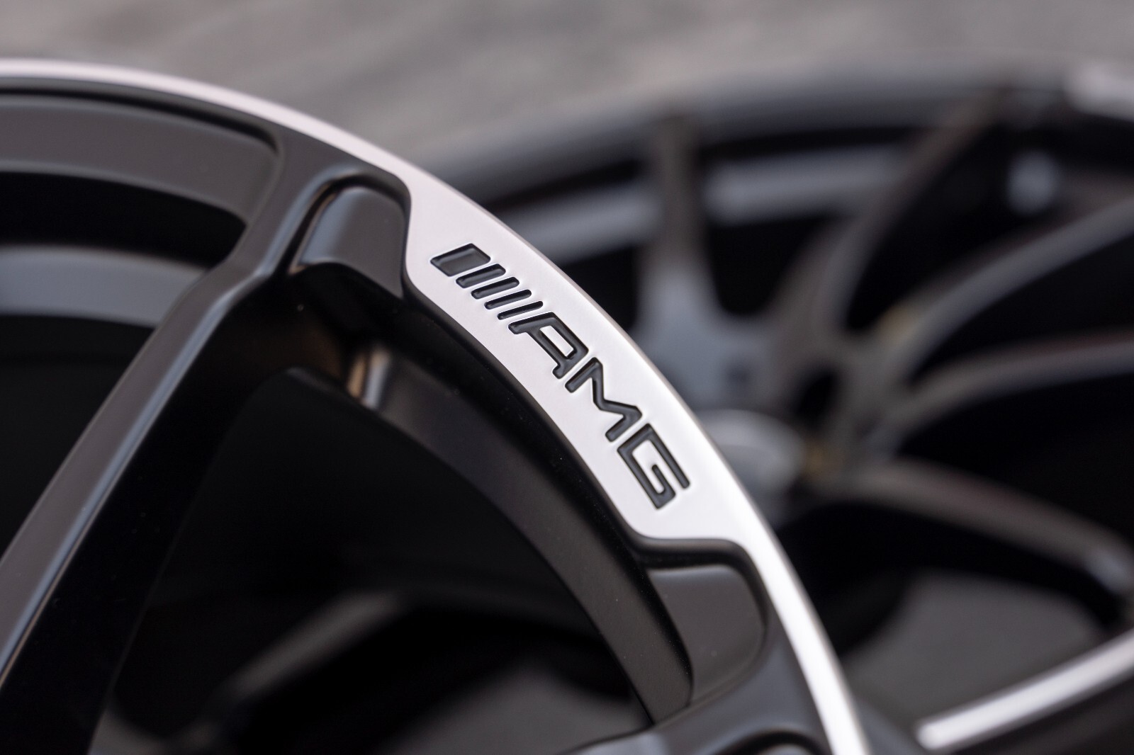 Mercedes C63 Black series Genuine Original Staggered Widebody AMG Wheel set OEM - Image 13