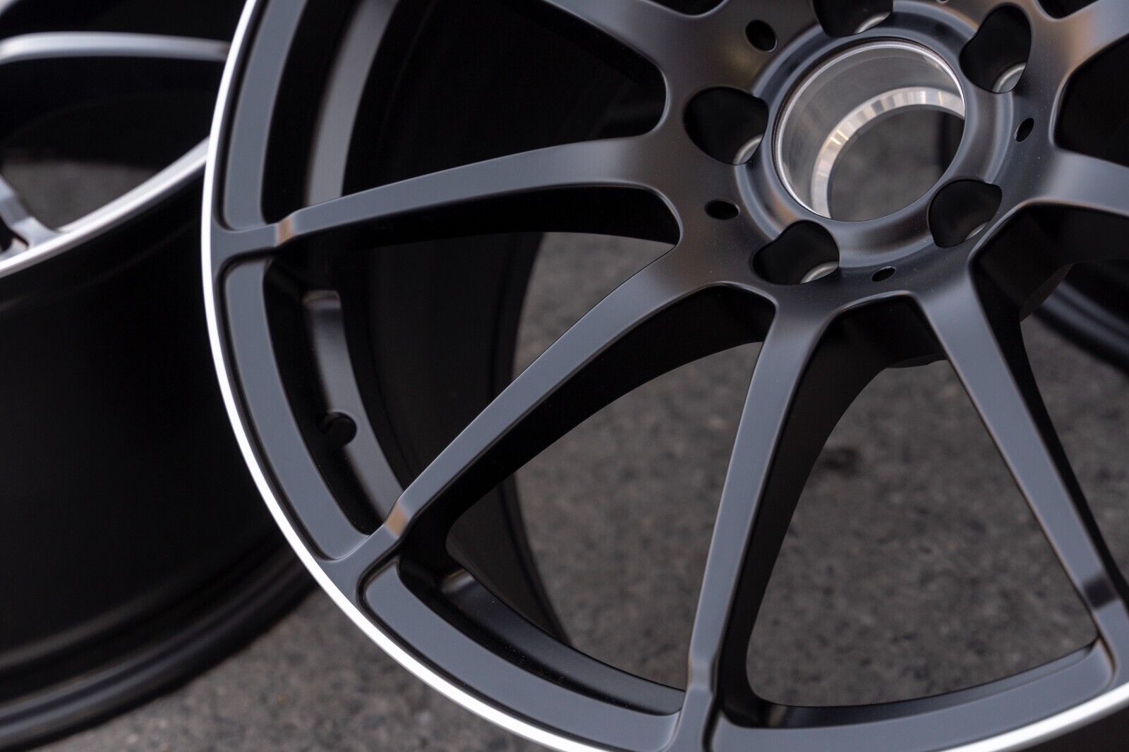 Mercedes C63 Black series Genuine Original Staggered Widebody AMG Wheel set OEM - Image 16