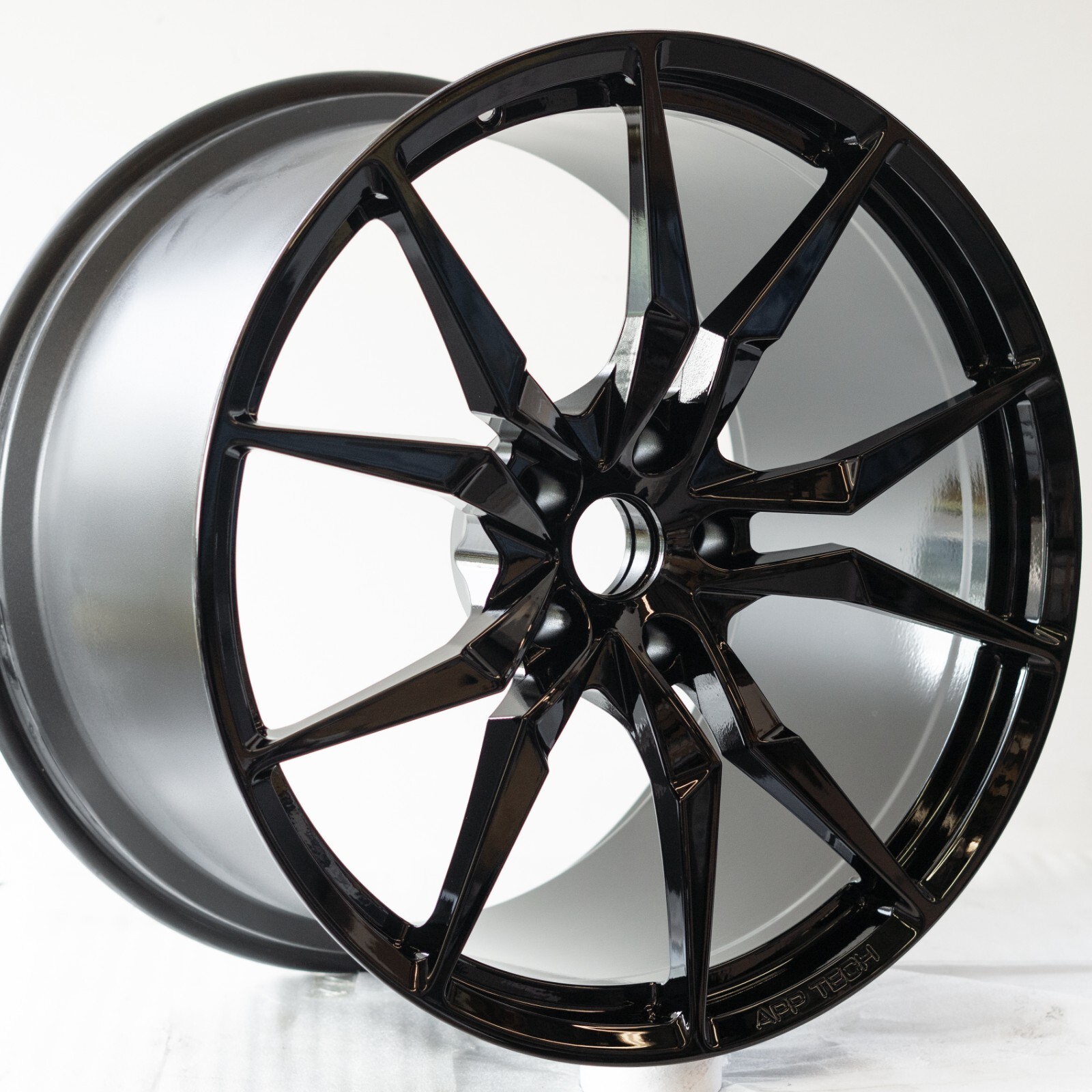 Lamborghini Aventador 21" inch Rear rim OEM 2013 2014 2015 2016 2017 Dione Wheel - Image 8