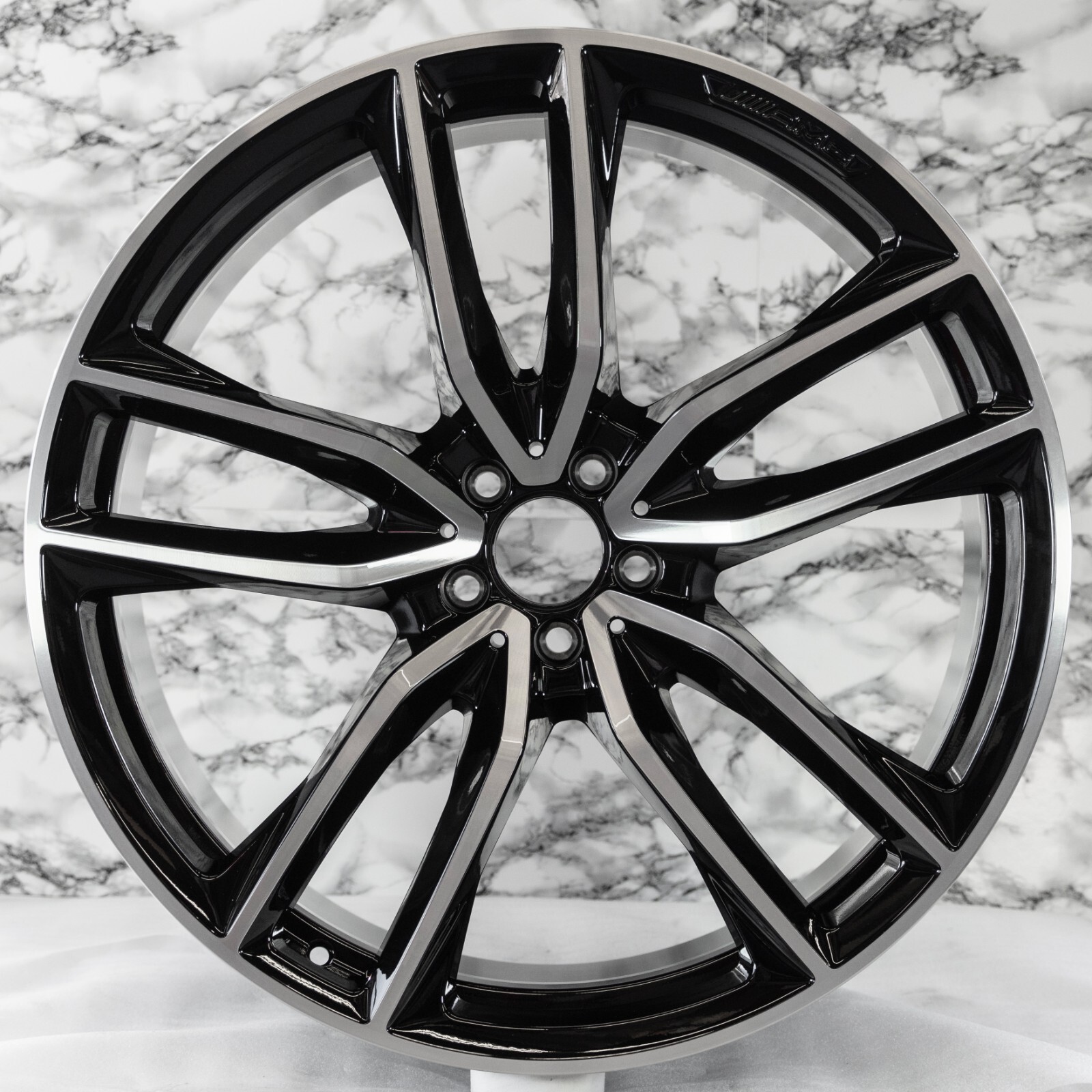 Mercedes GLS450 GLS580 23" inch Rear Rim OEM 2020 2021 2022 2023 Genuine Wheel - Image 2