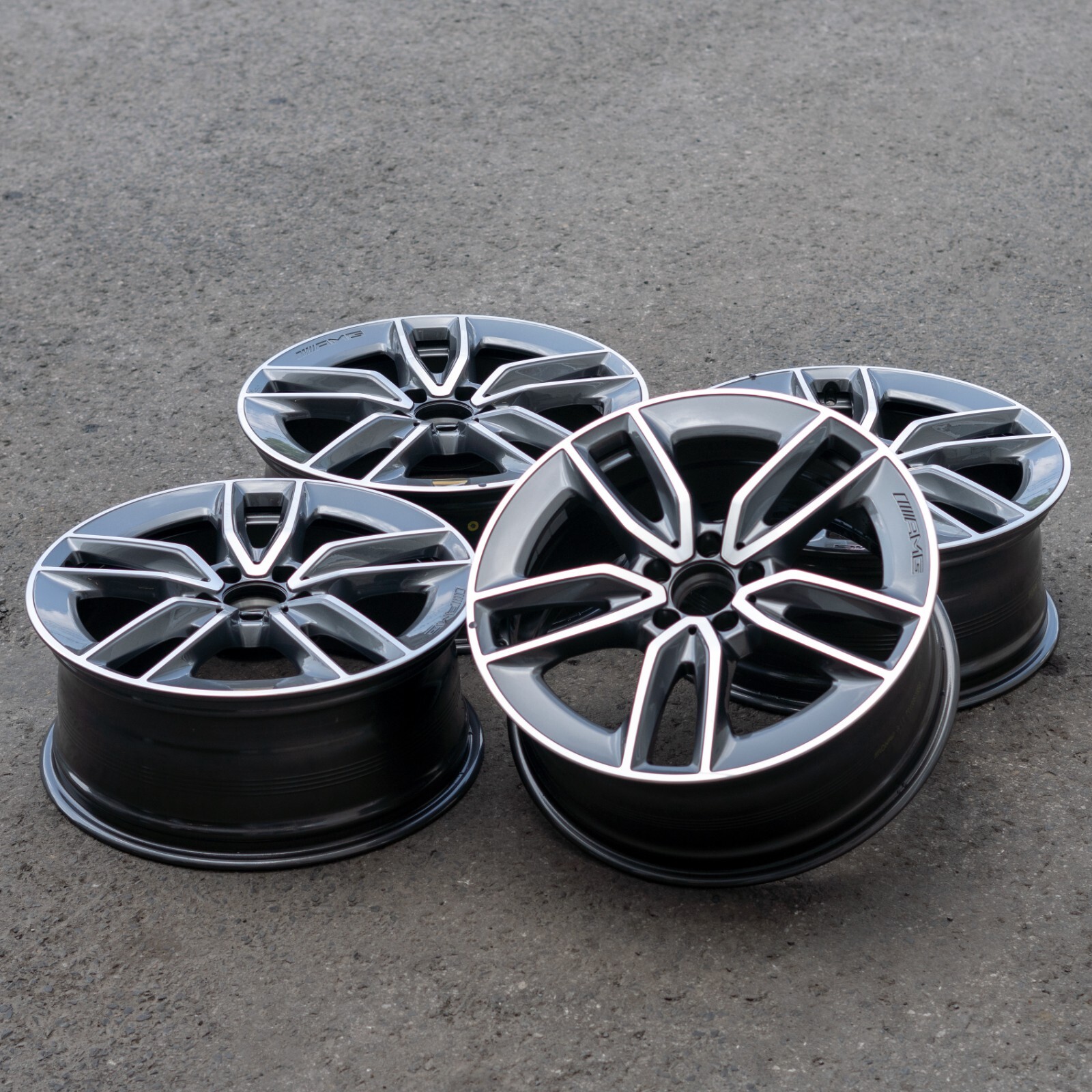 Mercedes GLA250 GLA35 GLB250 GLB35 19" inch rim OEM 2021 2022 2023 AMG Wheel SET