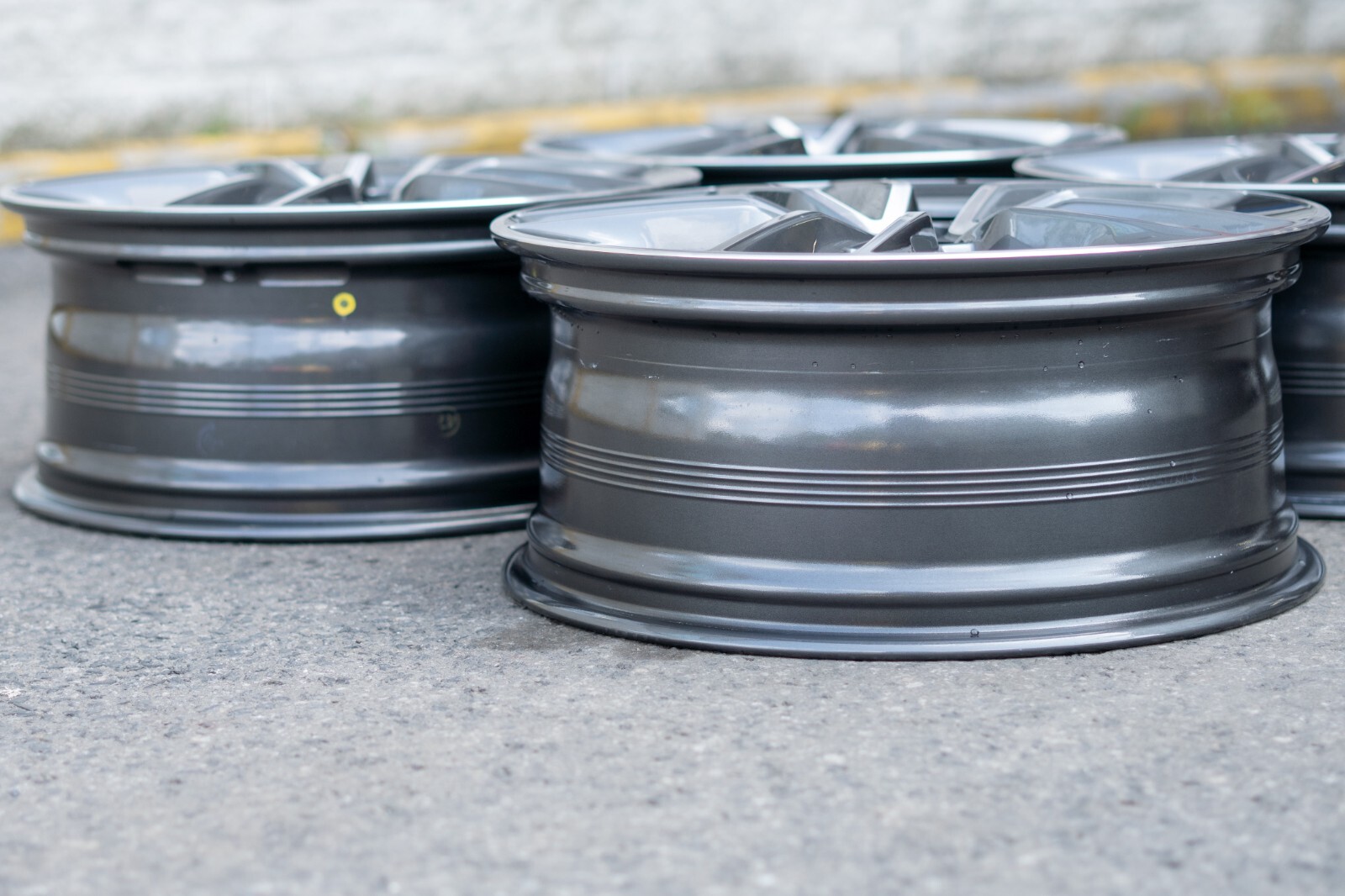 Mercedes GLA250 GLA35 GLB250 GLB35 19" inch rim OEM 2021 2022 2023 AMG Wheel SET - Image 20