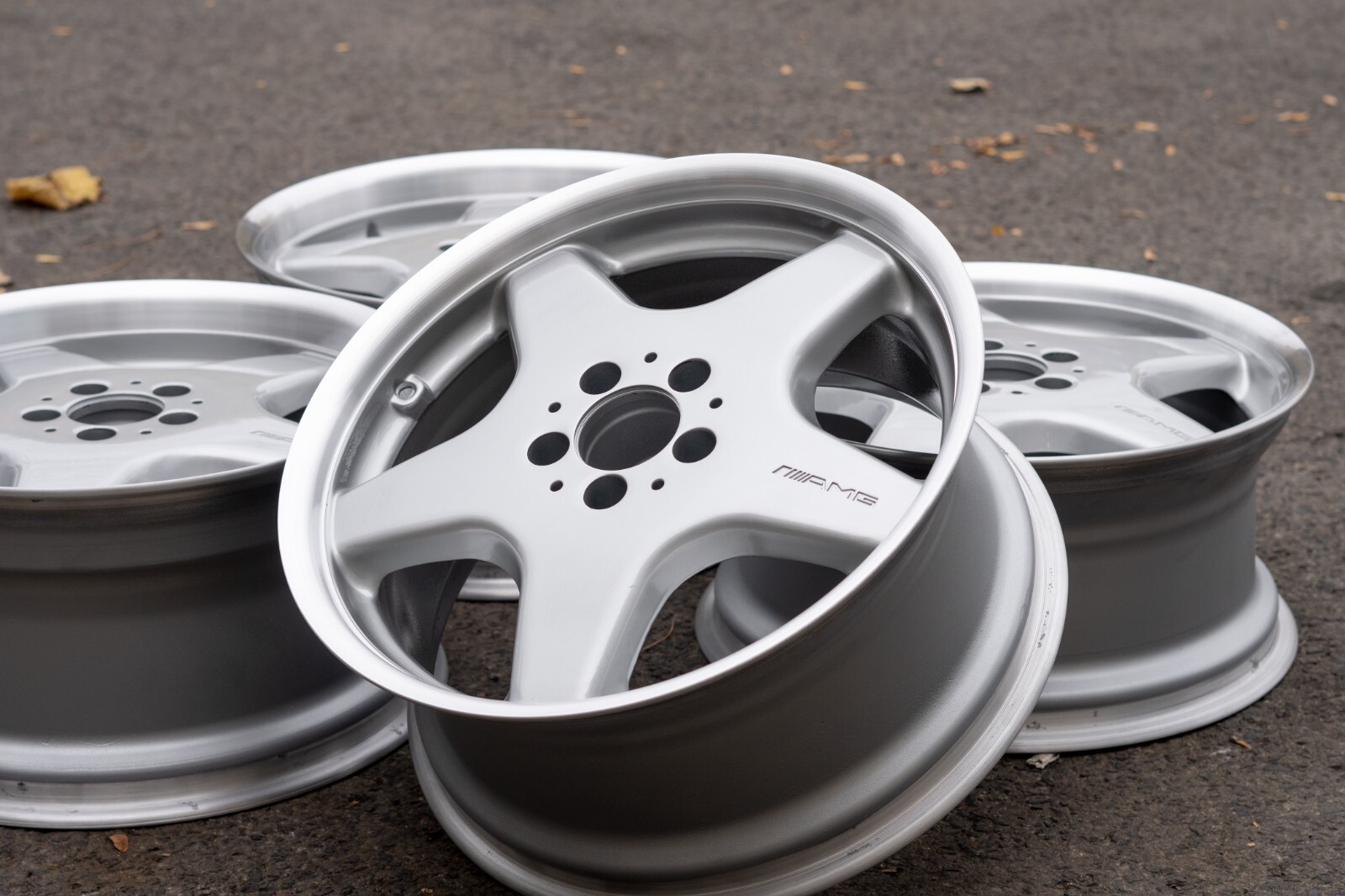 Mercedes 300SL SL320 500SL SL500 18" inch rim OEM 1989-2002 Original wheel SET - Image 5