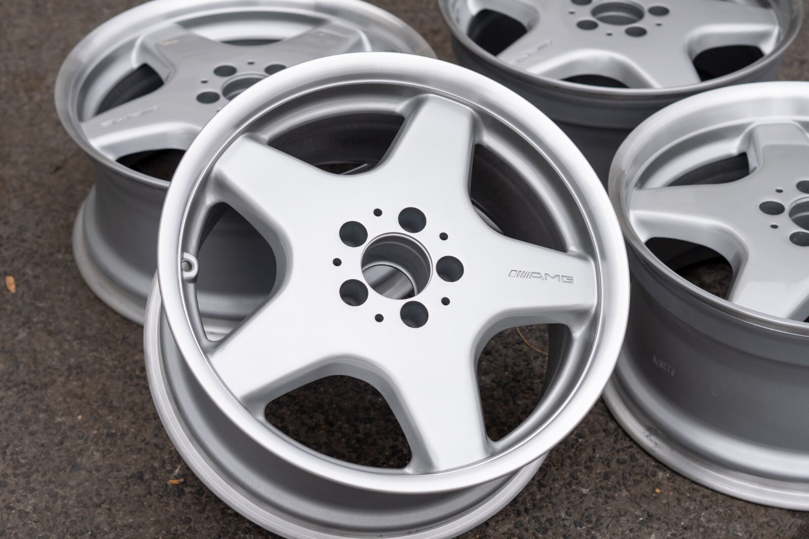 Mercedes 300SL SL320 500SL SL500 18" inch rim OEM 1989-2002 Original wheel SET - Image 10