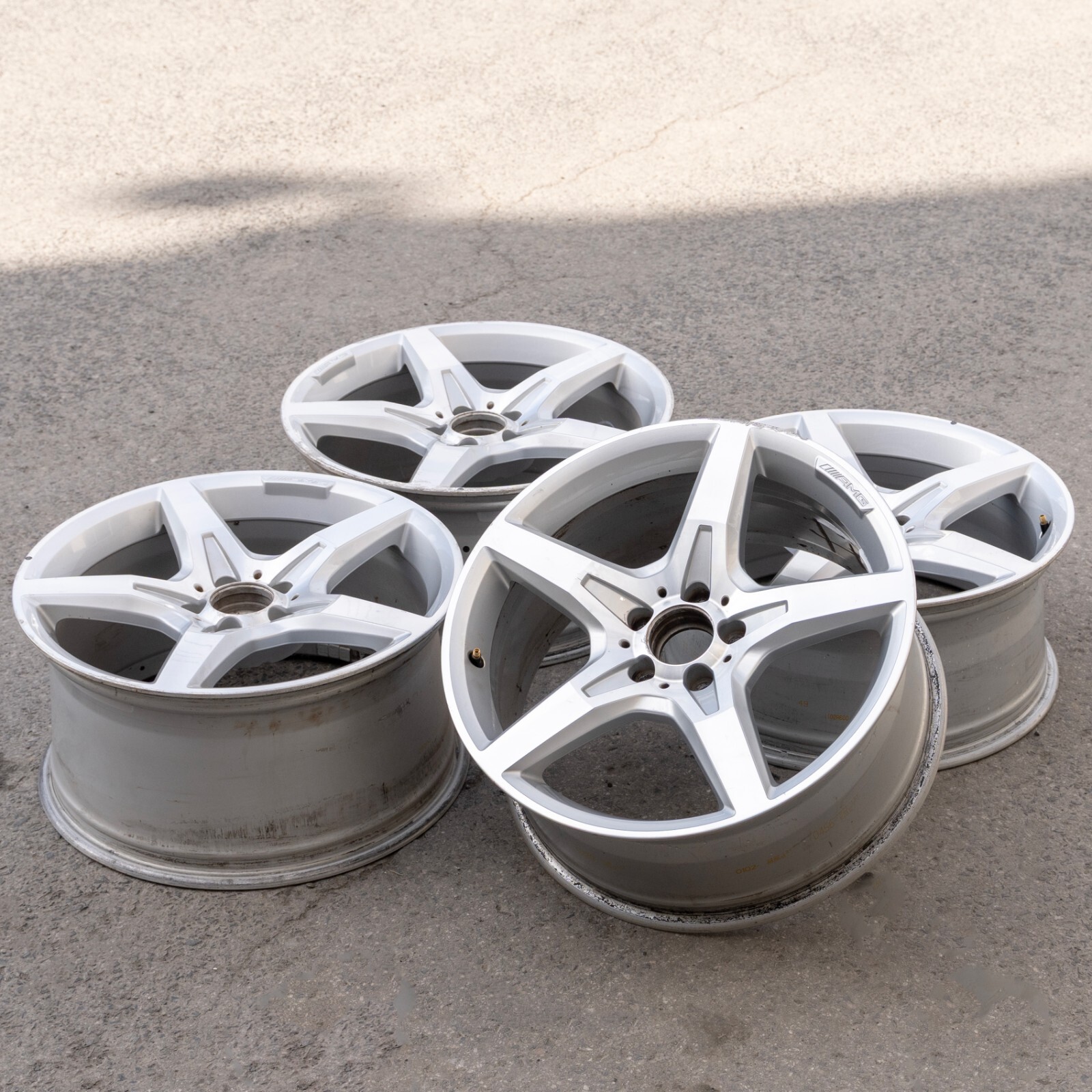 Mercedes SL400 SL550 19" inch rim OEM 2013-2018 Genuine Original wheel Set of 4