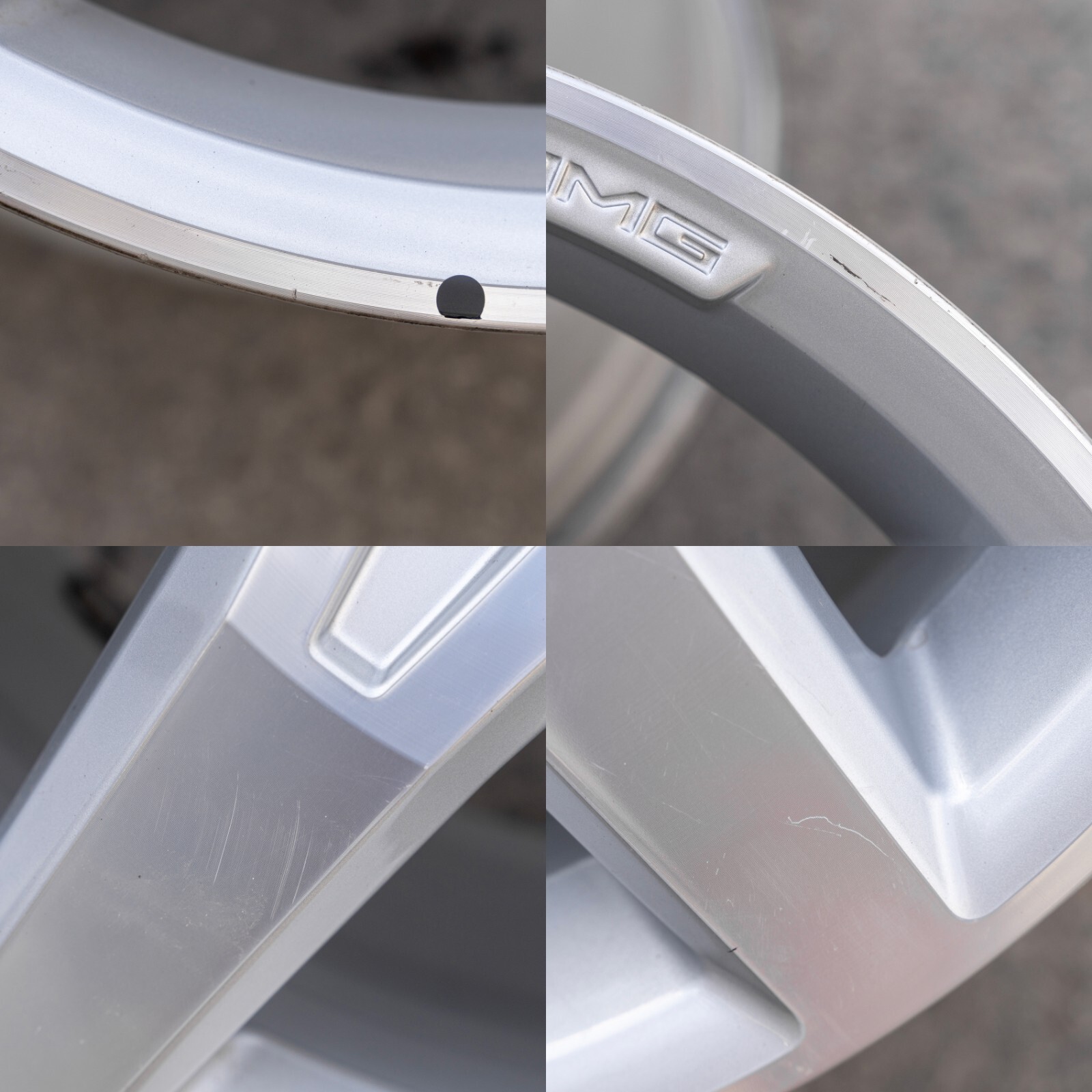 Mercedes SL400 SL550 19" inch rim OEM 2013-2018 Genuine Original wheel Set of 4 – Image 13