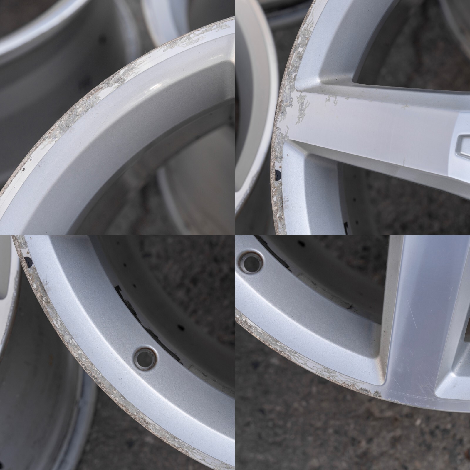 Mercedes SL400 SL550 19" inch rim OEM 2013-2018 Genuine Original wheel Set of 4 – Image 16